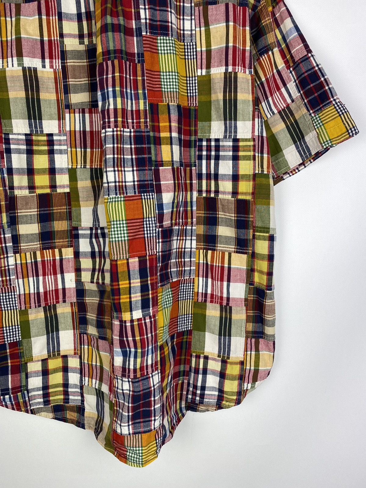 Polo Ralph Lauren Polo by Ralph Lauren VTG patchwork S/S button up shirt Size US L / EU 52-54 / 3 - 21 Thumbnail