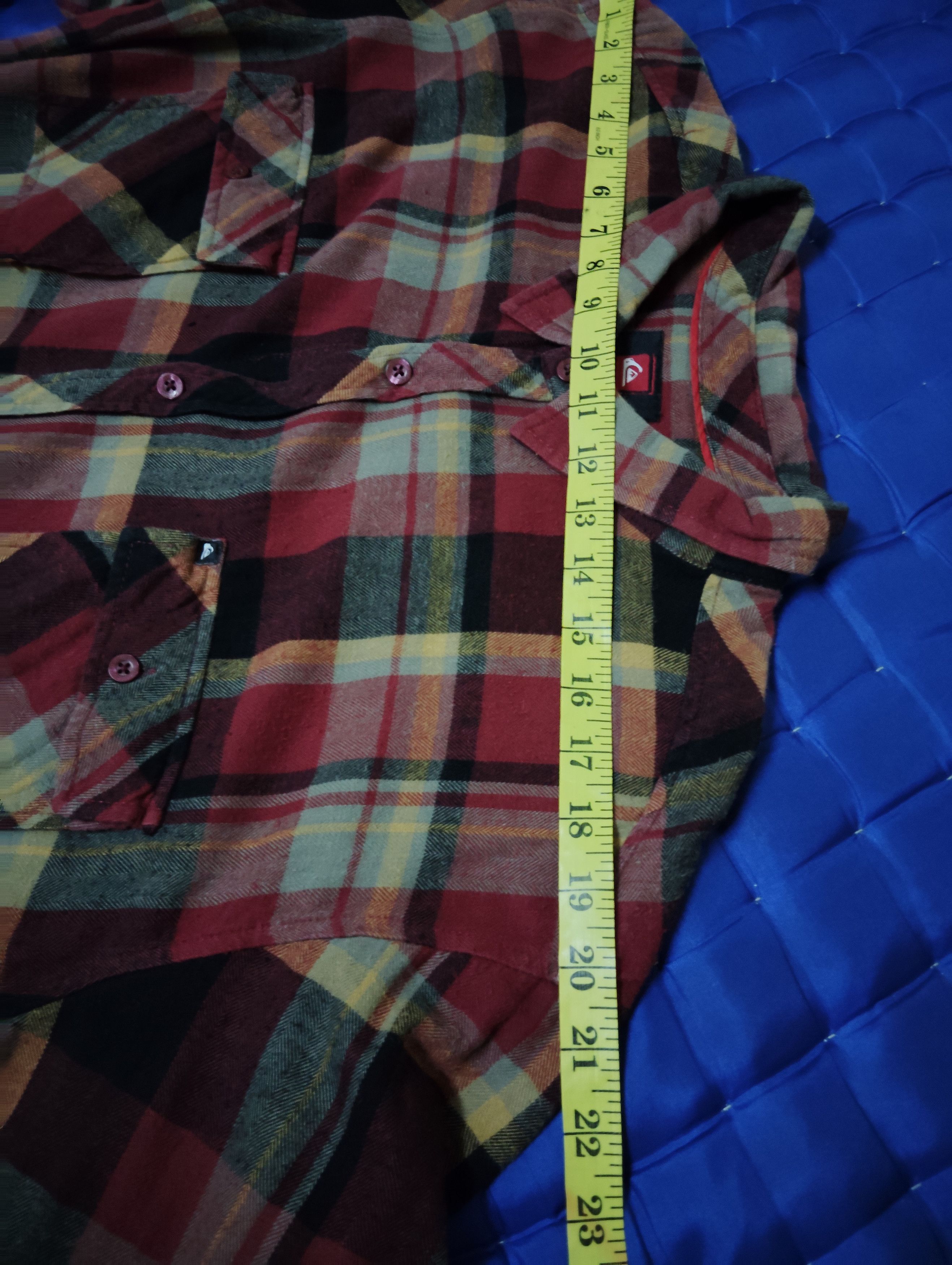 Quiksilver QUIKSILVER CHECKERED FLANNEL Size US XXL / EU 58 / 5 - 14 Thumbnail