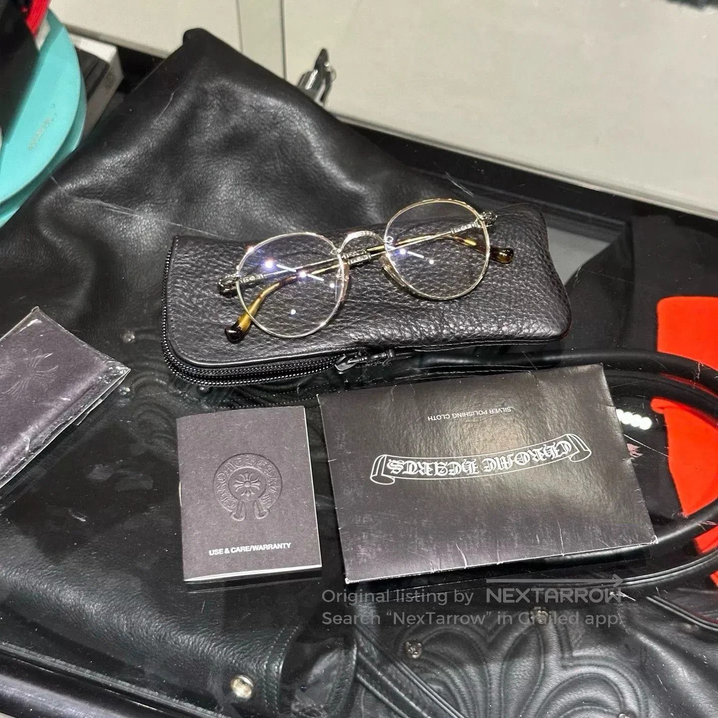 Chrome Hearts Chrome Hearts BUBBA-A Eyeglasses Frame. Size ONE SIZE - 1 Thumbnail