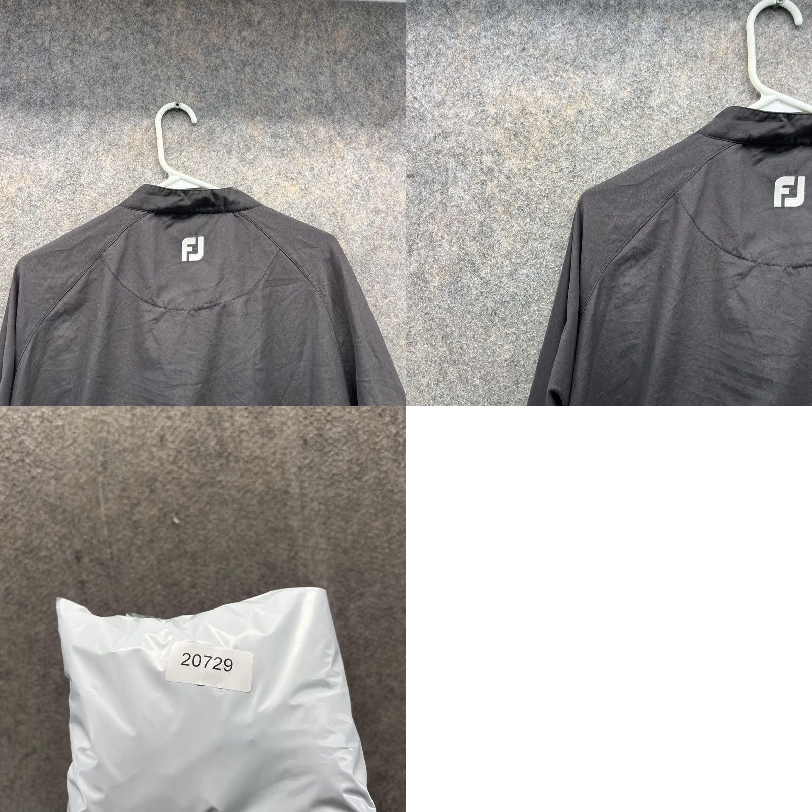 Footjoy VINTAGE FootJoy Jacket Windbreaker 1/4 Zip Pullover Gray XL Men/Adult Regular Size Size US XL / EU 56 / 4 - 9 Thumbnail