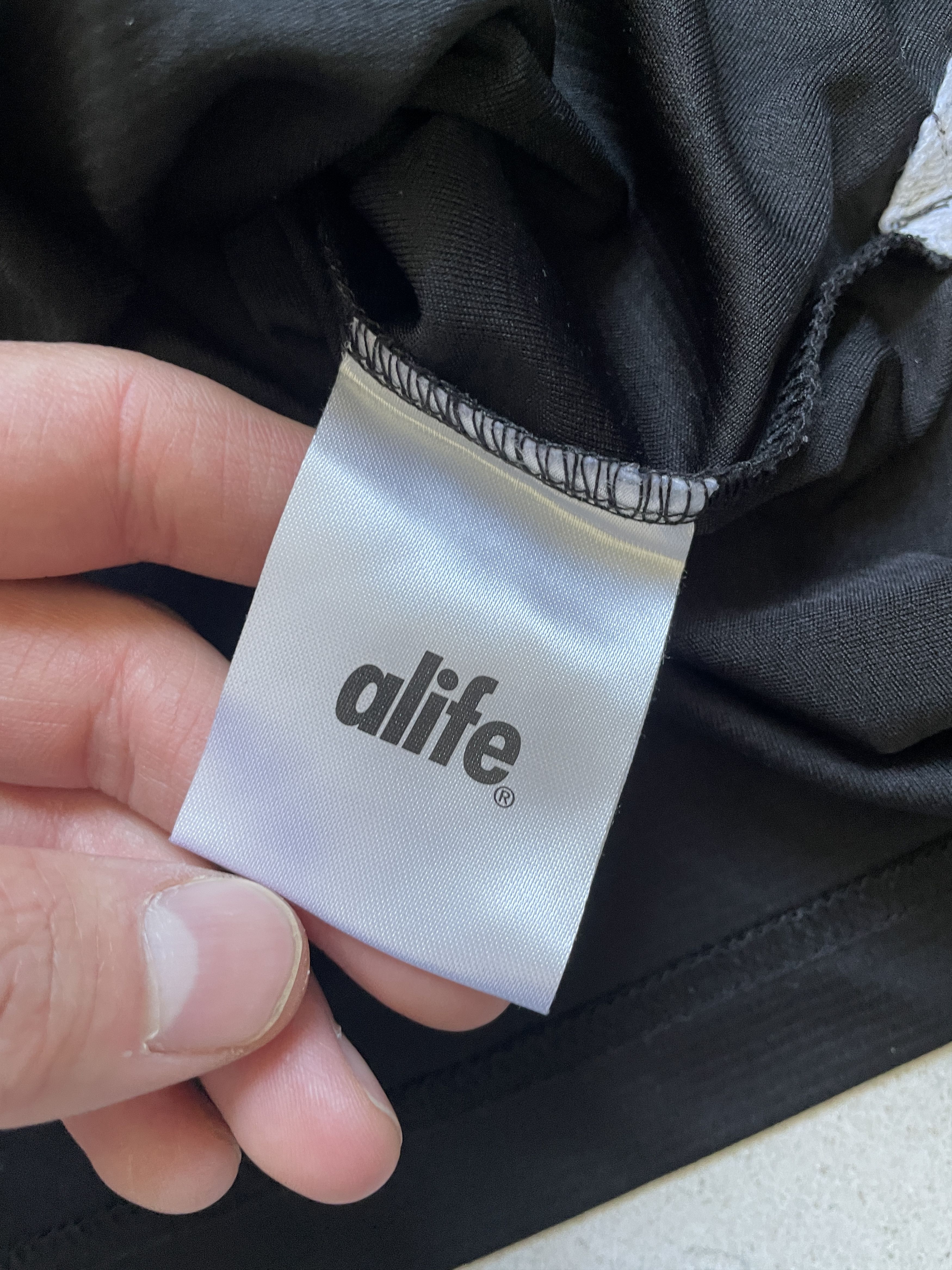 Alife ALIFE BLACK SILVER SHINY LONGSLEEVE BLOKECORE JERSEY Size US M / EU 48-50 / 2 - 9 Thumbnail