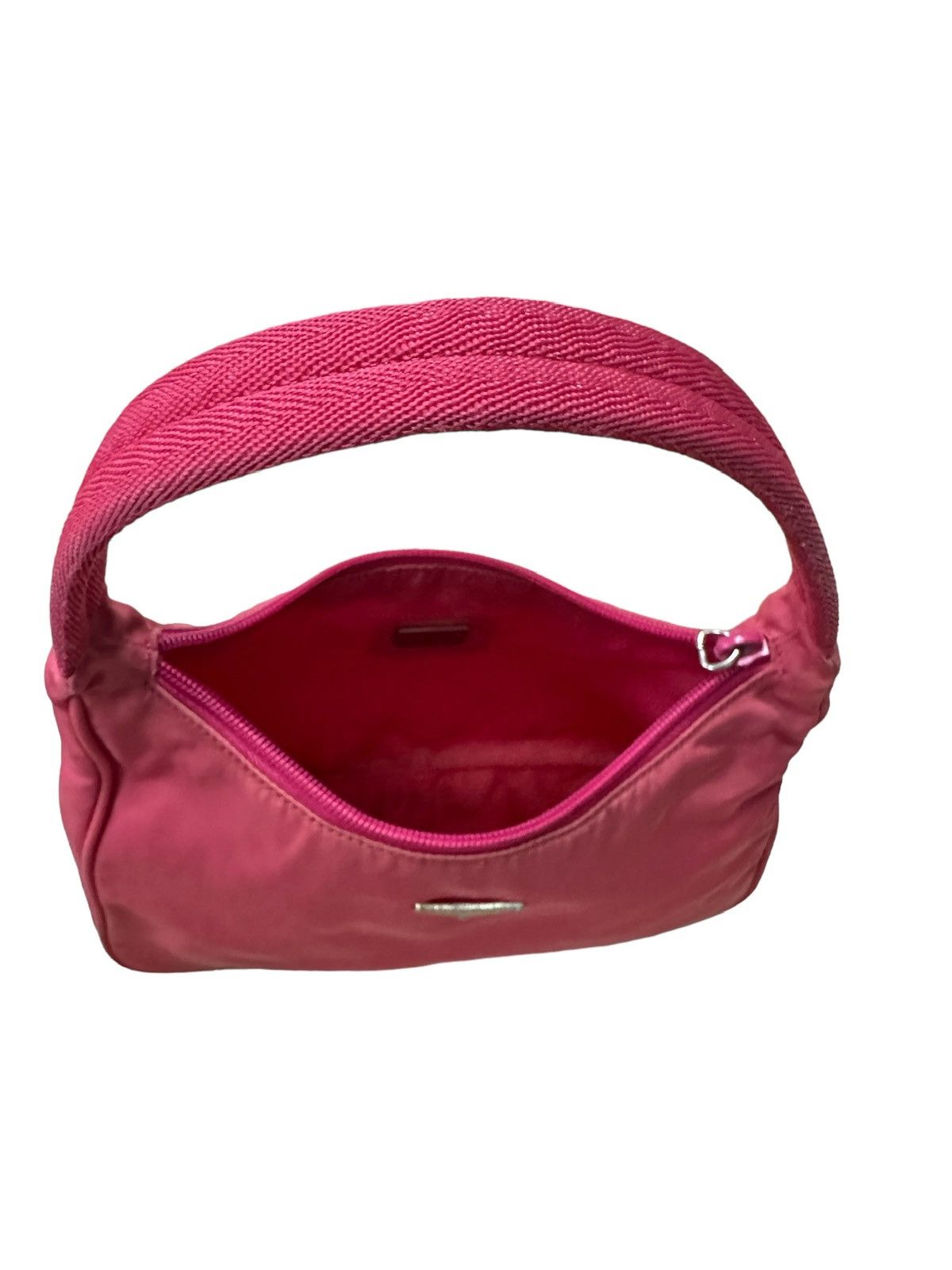 Prada AUTHENTIC VINTAGE PRADA PINK NYLON HOBO BAG Size ONE SIZE - 14 Thumbnail