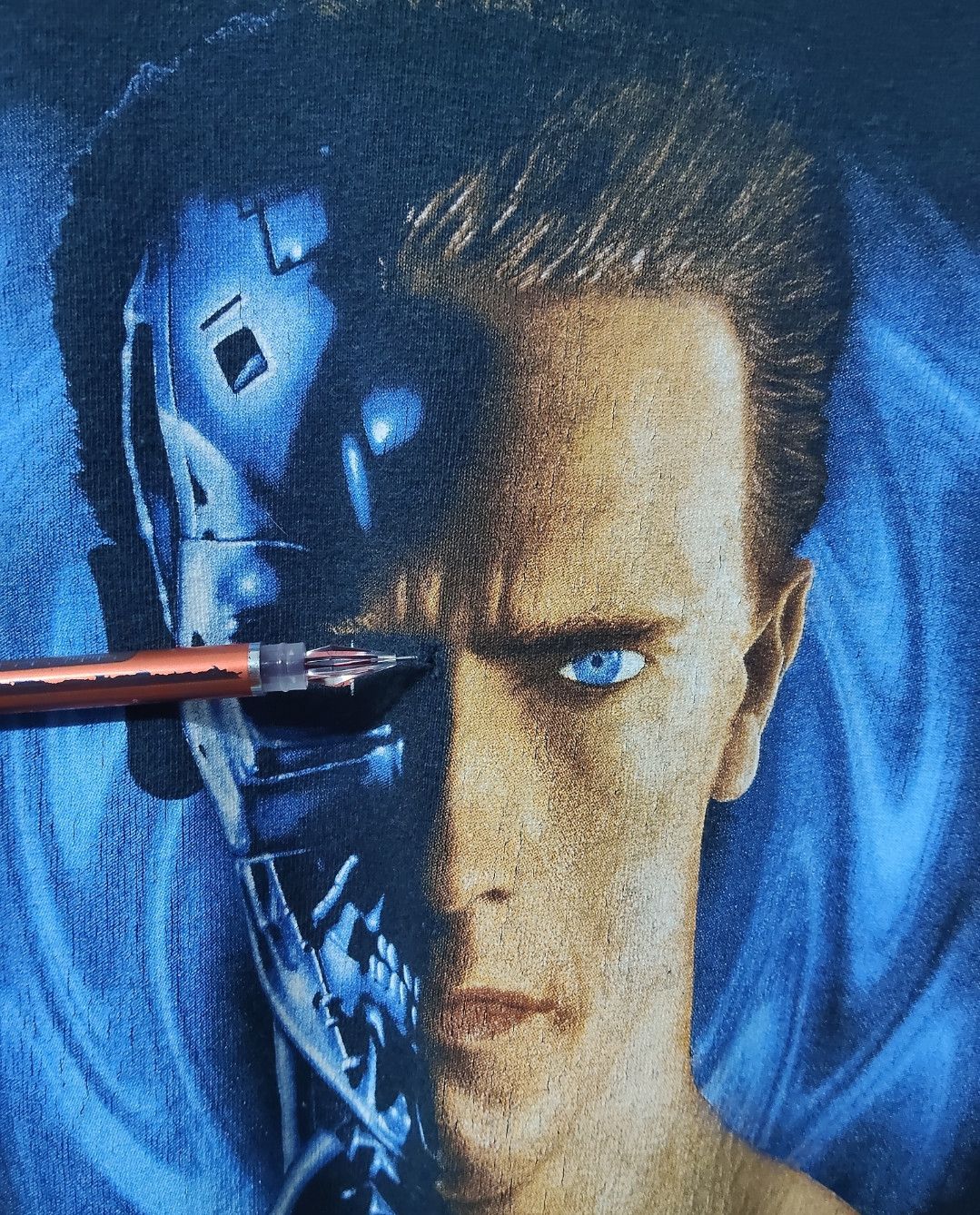 Vintage vintage 90s TERMINATOR movie tshirt universal studio Size US M / EU 48-50 / 2 - 4 Thumbnail