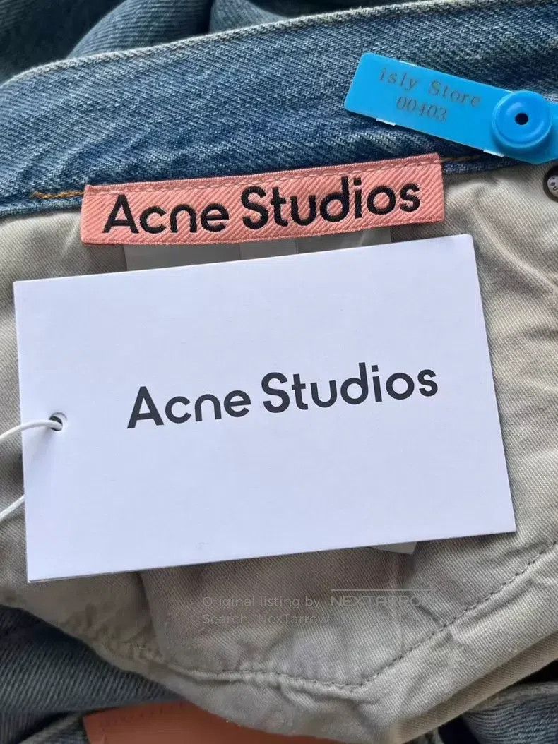 Acne Studios Acne Studios FW23 denim series dirty tie-dye wasteland dis Size US 32 / EU 48 - 4 Thumbnail