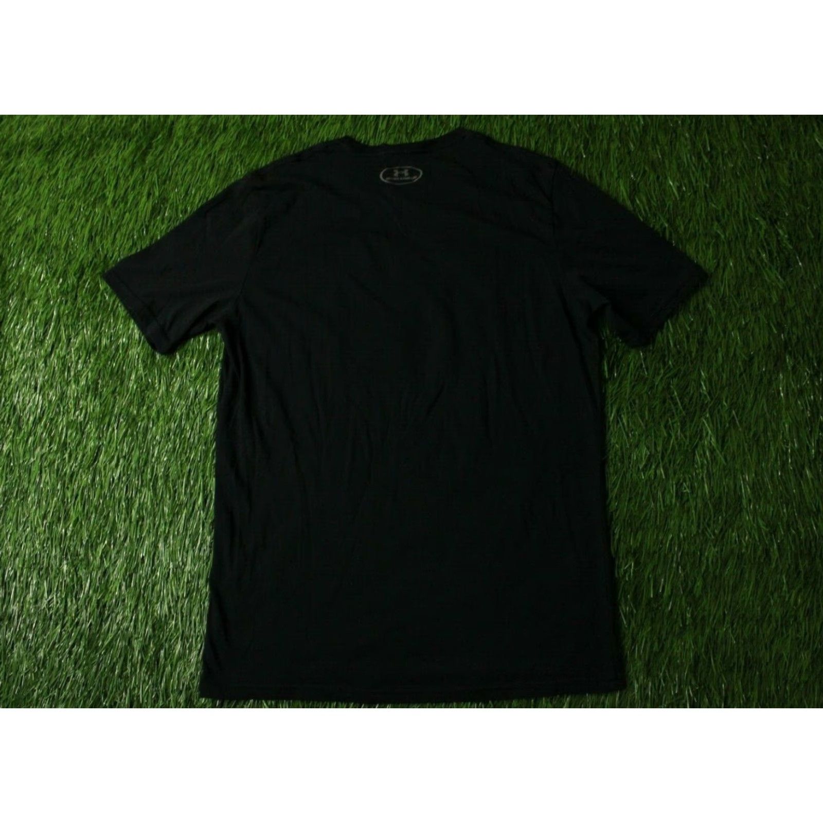 Under Armour Under Armour Mens Training Compression Shirt Jersey T-Shirt M Black Short Sleeve Activewear CrossFit HeatGear Men's Size M Size US M / EU 48-50 / 2 - 7 Thumbnail