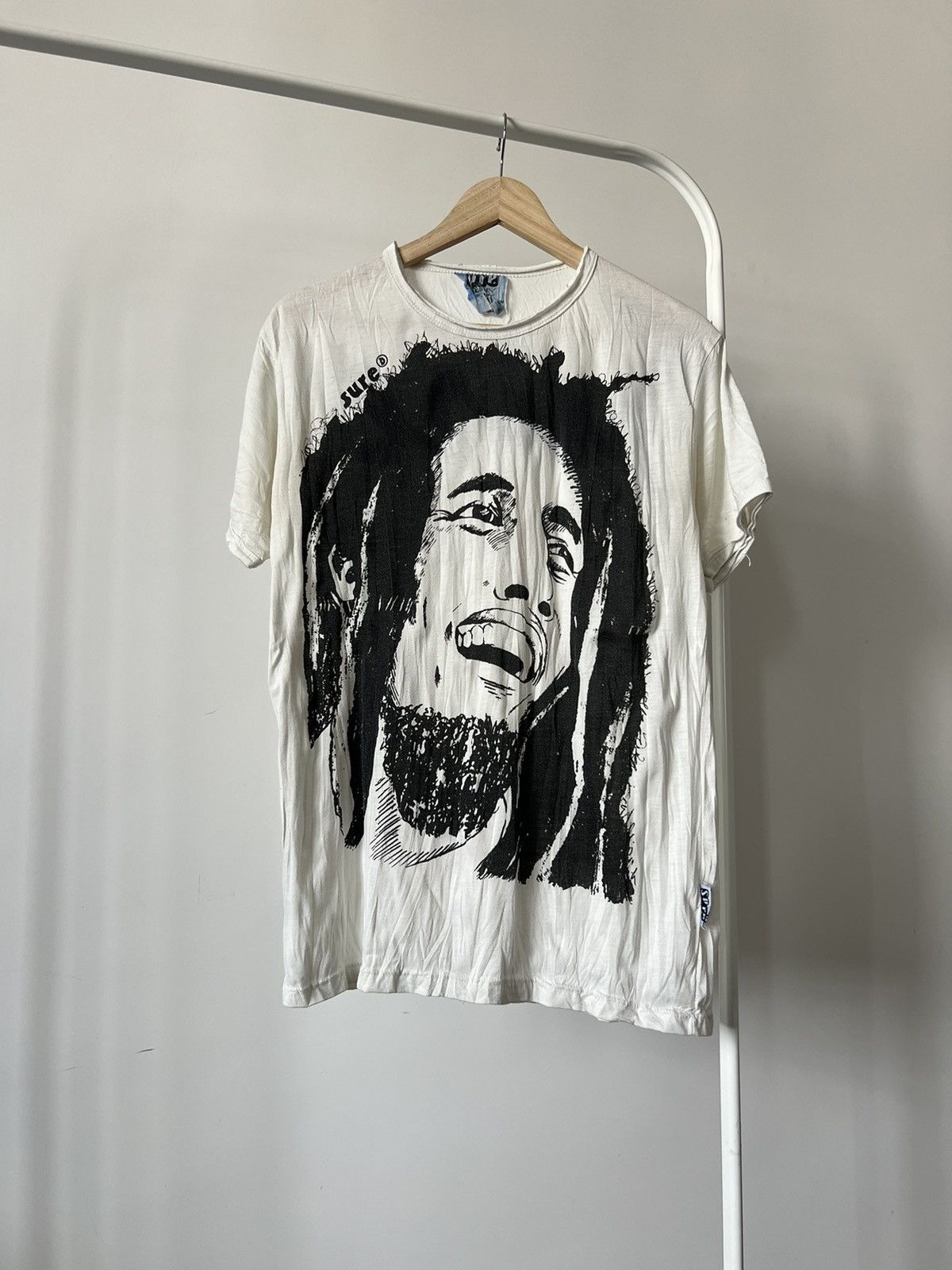Bob Marley Vintage 90s Bob Marley Big Face T-Shirt Size US M / EU 48-50 / 2 - 3 Thumbnail