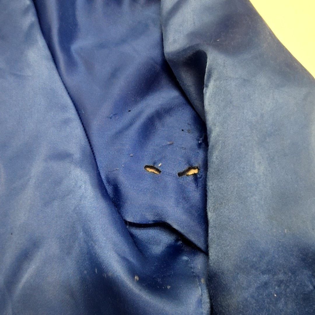 Vintage Vintage ABS Jacket Blue Mens XL Distressed Western Bomber Size US XL / EU 56 / 4 - 6 Thumbnail