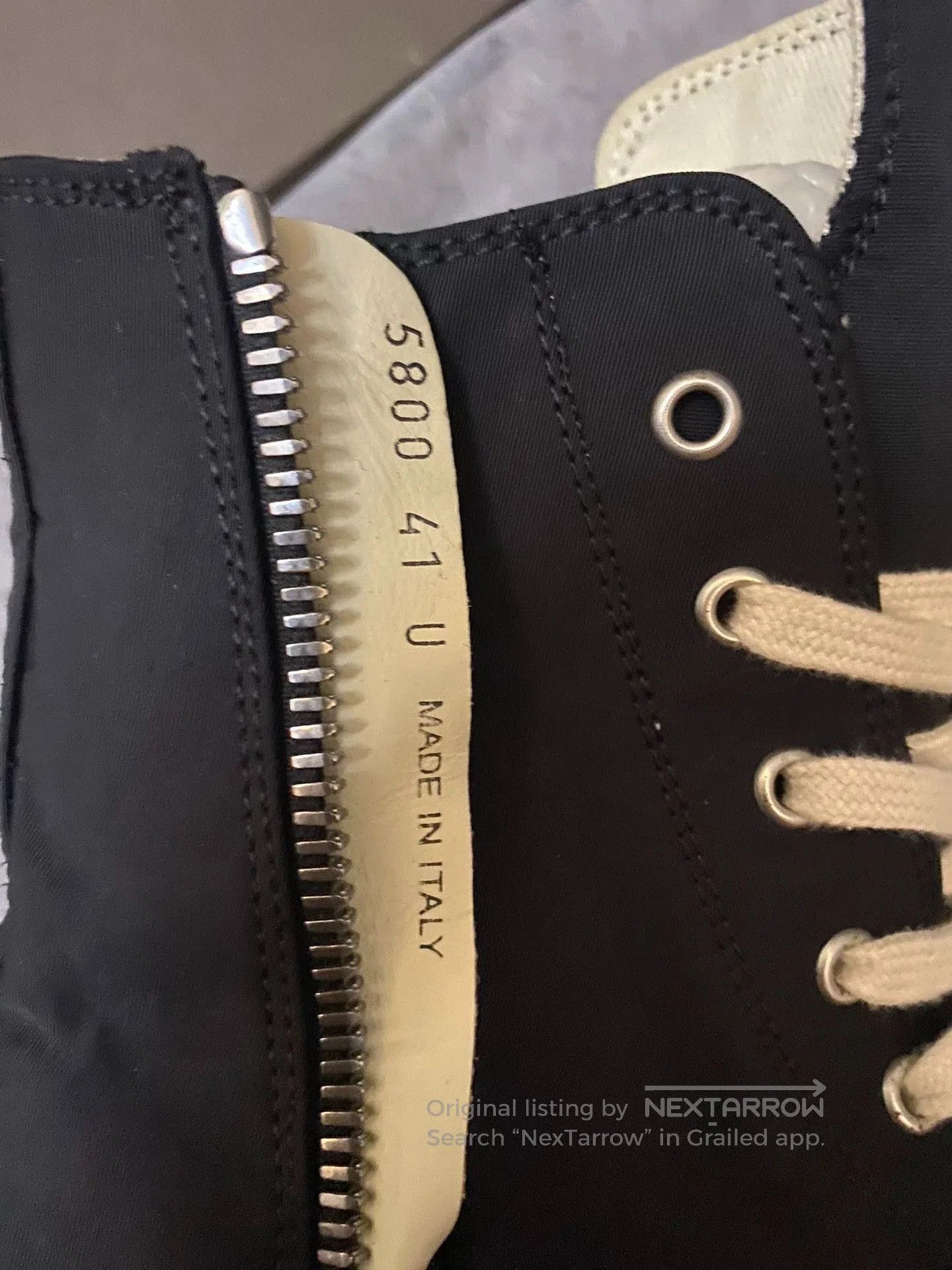 Rick Owens rick owens black high-top sneakers size 41. Size US 8 / EU 41 - 6 Thumbnail
