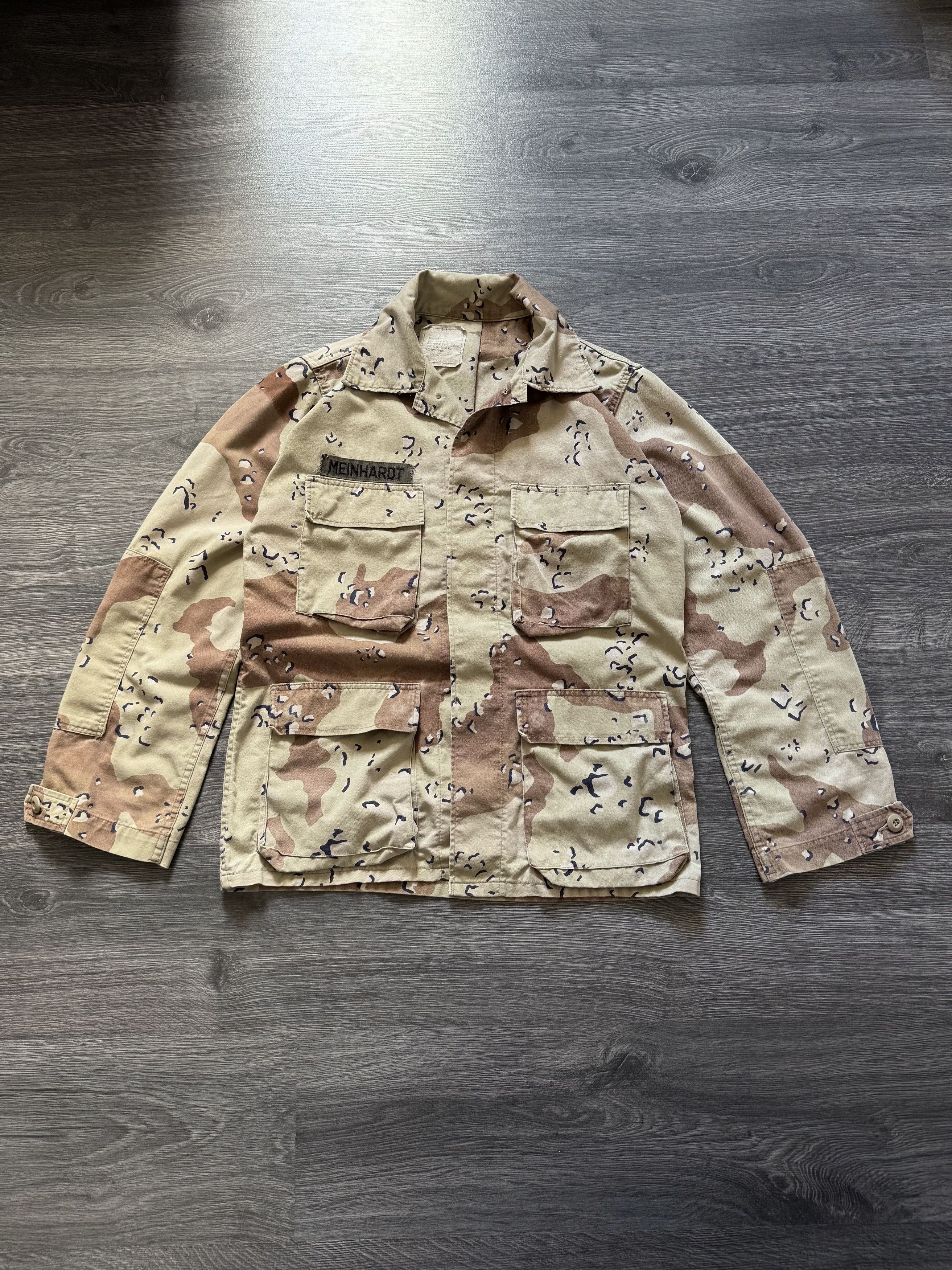Other VINTAGE MILITARY CAMO JACKET Size US S / EU 44-46 / 1 - 1 Thumbnail
