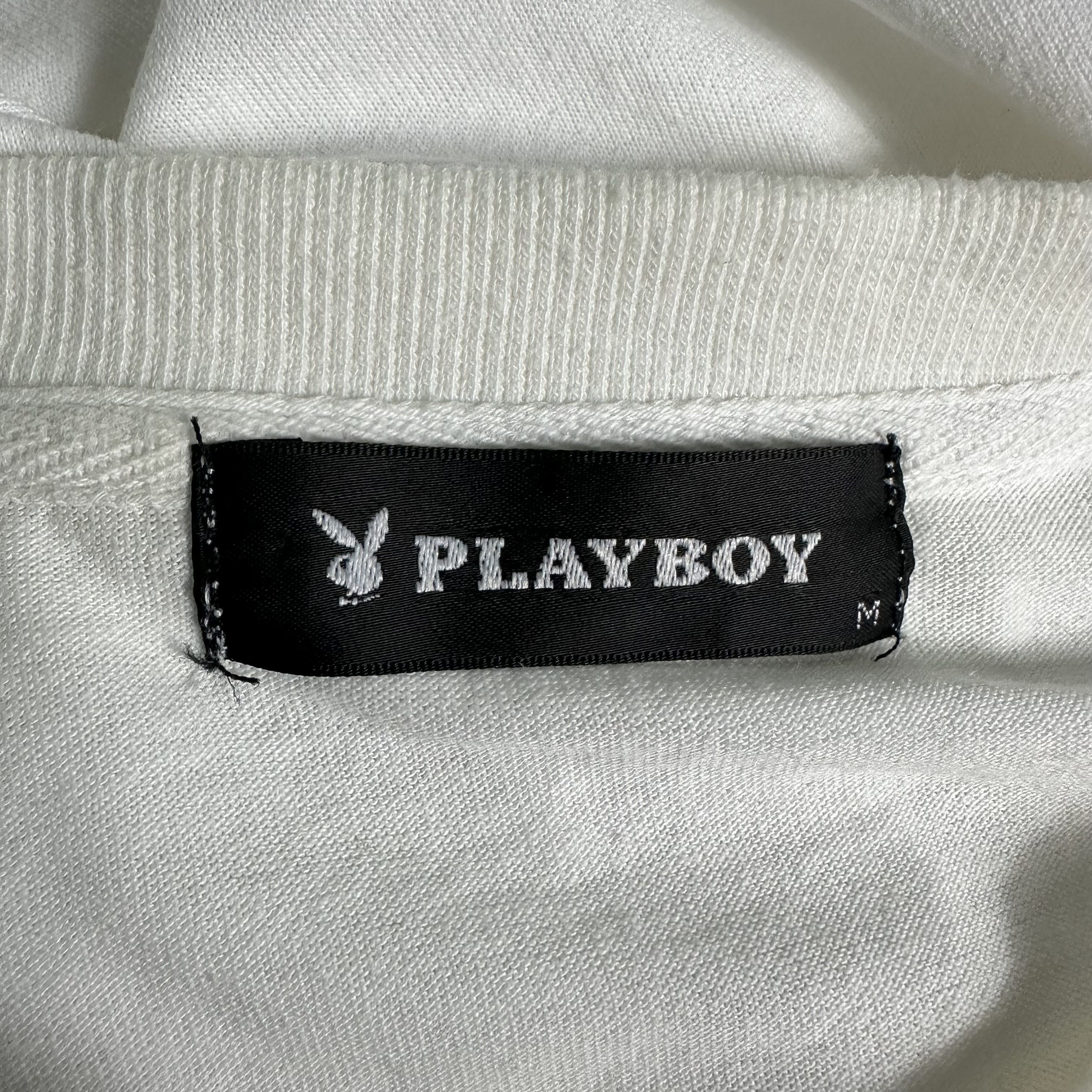 Playboy 🔥RARE🔥Vintage Playboy Spell Out Long T-shirt Size M / US 6-8 / IT 42-44 - 6 Thumbnail