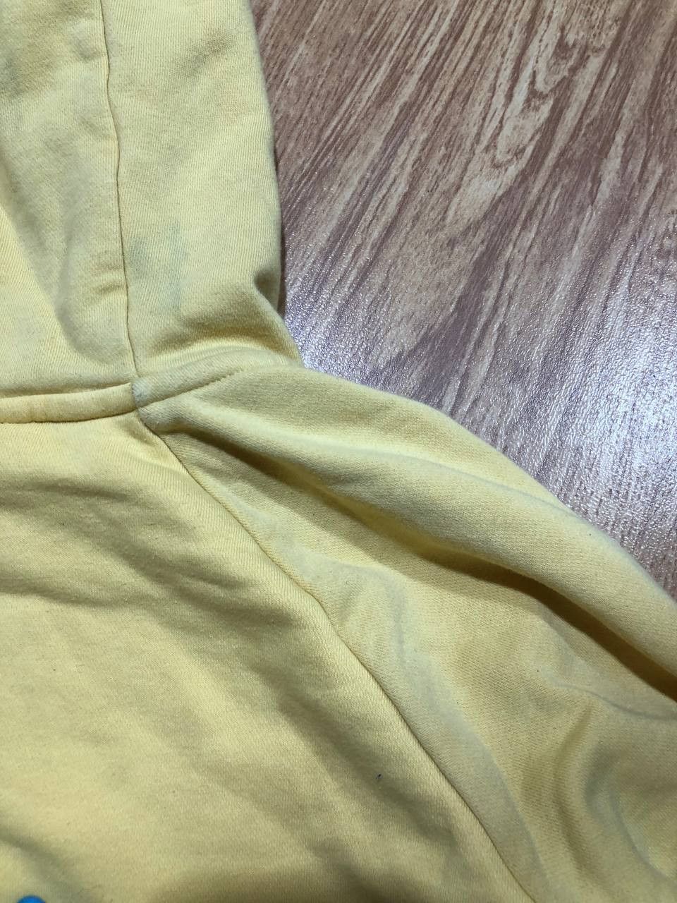 Nike Nike Yellow Fleece Hoodie Big Center Swoosh Logo Size US S / EU 44-46 / 1 - 7 Thumbnail