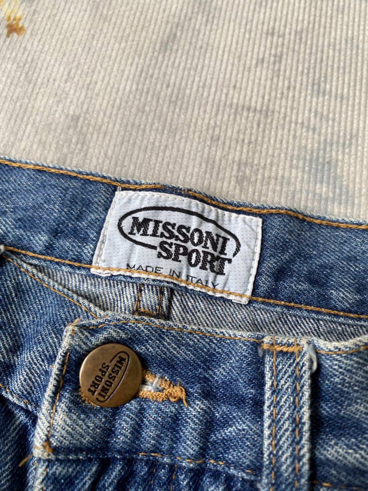 Missoni Vintage 90’s Missoni Sport Italy Jeans Size 28" / US 6 / IT 42 - 15 Thumbnail