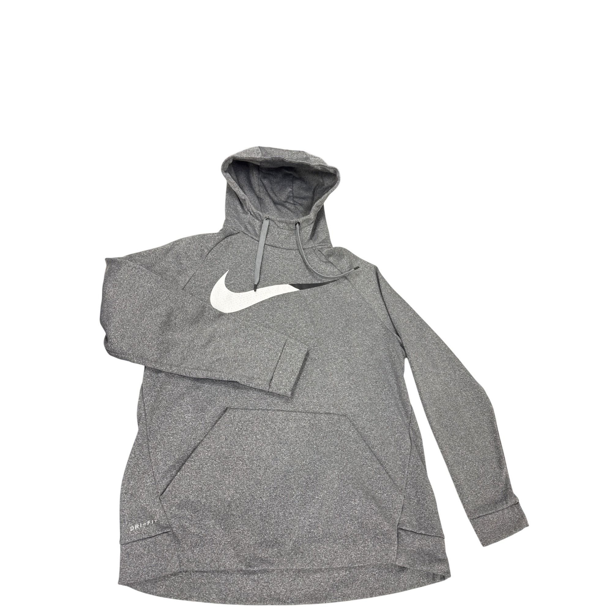 Nike Nike Dri-FIT Mens gray hoodie Sweatshirt size L SKU 7126 Size US L / EU 52-54 / 3 - 1 Thumbnail
