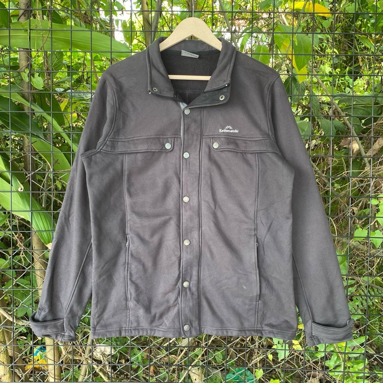 Kathmandu × Vintage Vtg Kathmadu Black Button Up Jacket Size US M / EU 48-50 / 2 - 1 Thumbnail