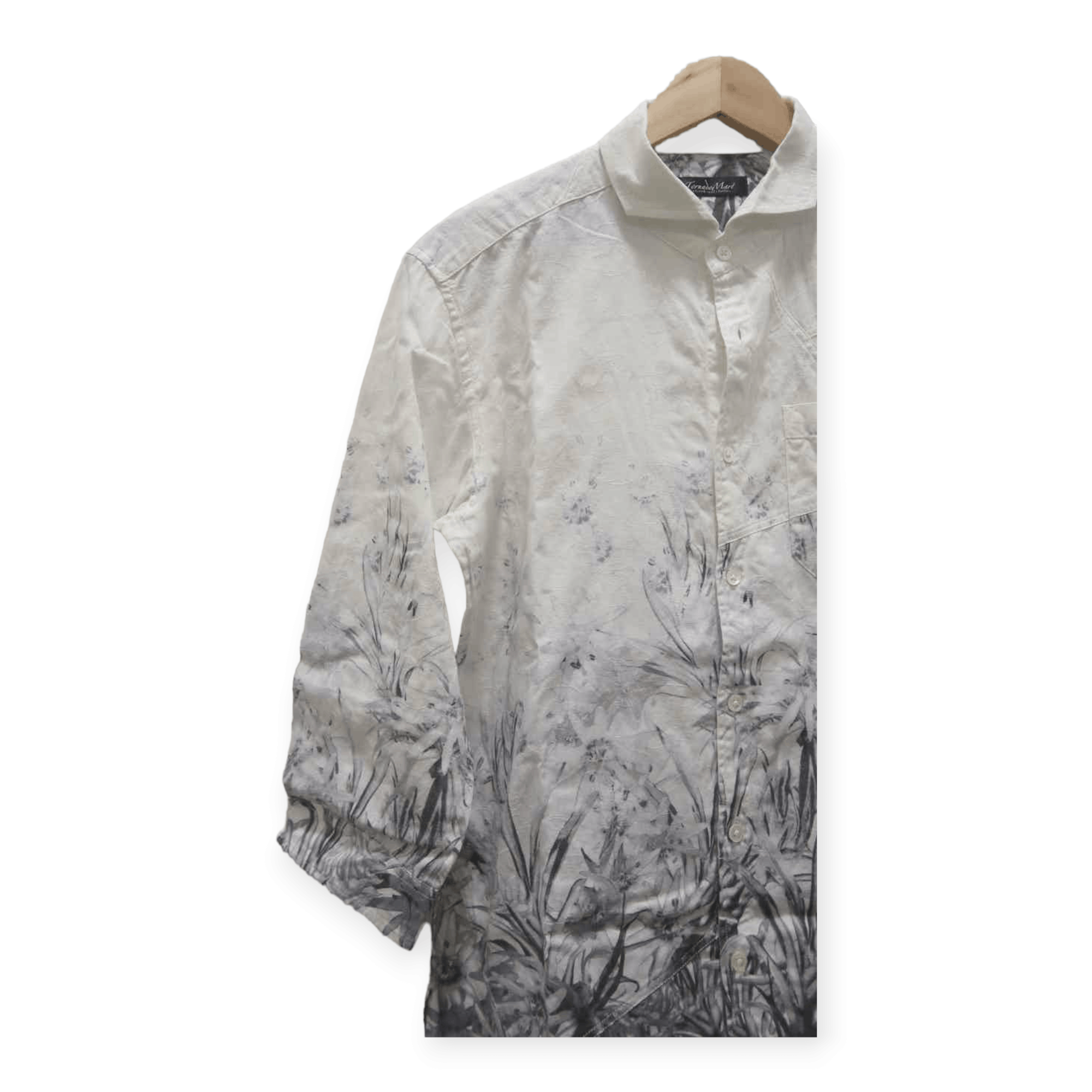 Tornado Mart Tornado Mart Japan Floral Casual Shirts Size US L / EU 52-54 / 3 - 12 Thumbnail