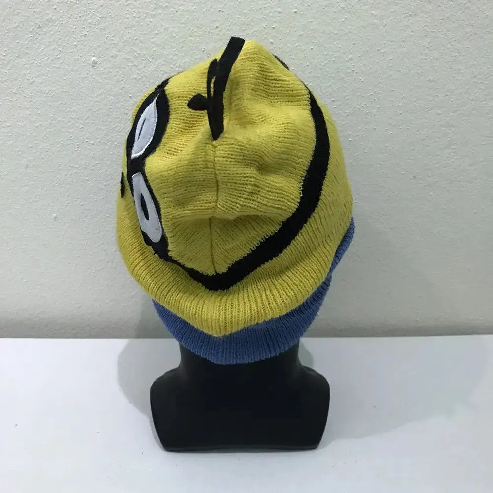 Cartoon Network × Vintage Minion Face Beanie Hat Size ONE SIZE - 4 Thumbnail