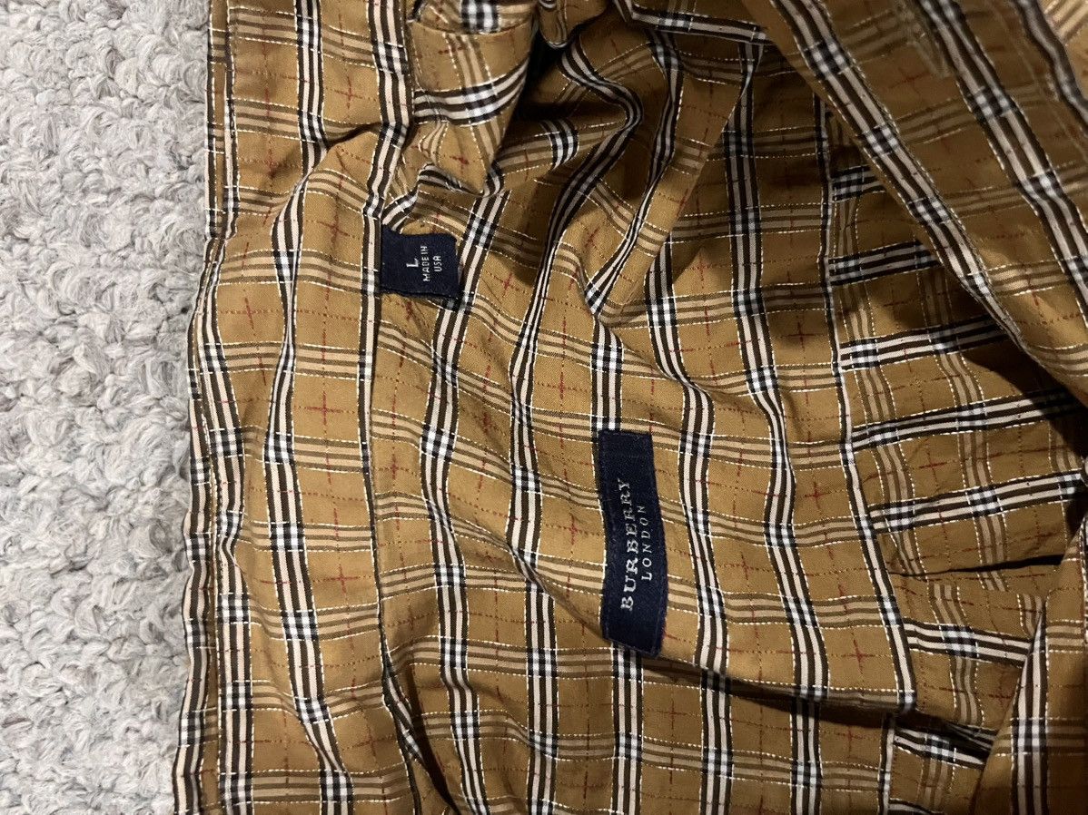 Burberry Vintage BURBERRY shirt Size US L / EU 52-54 / 3 - 1 Thumbnail