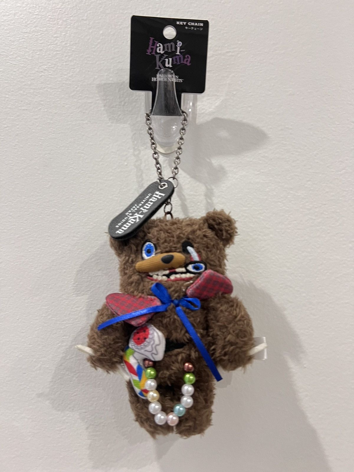 Universal Studios Limited Edition Hami-Kuma Horror Plush Teddy Bear Keychain Size ONE SIZE - 2 Thumbnail