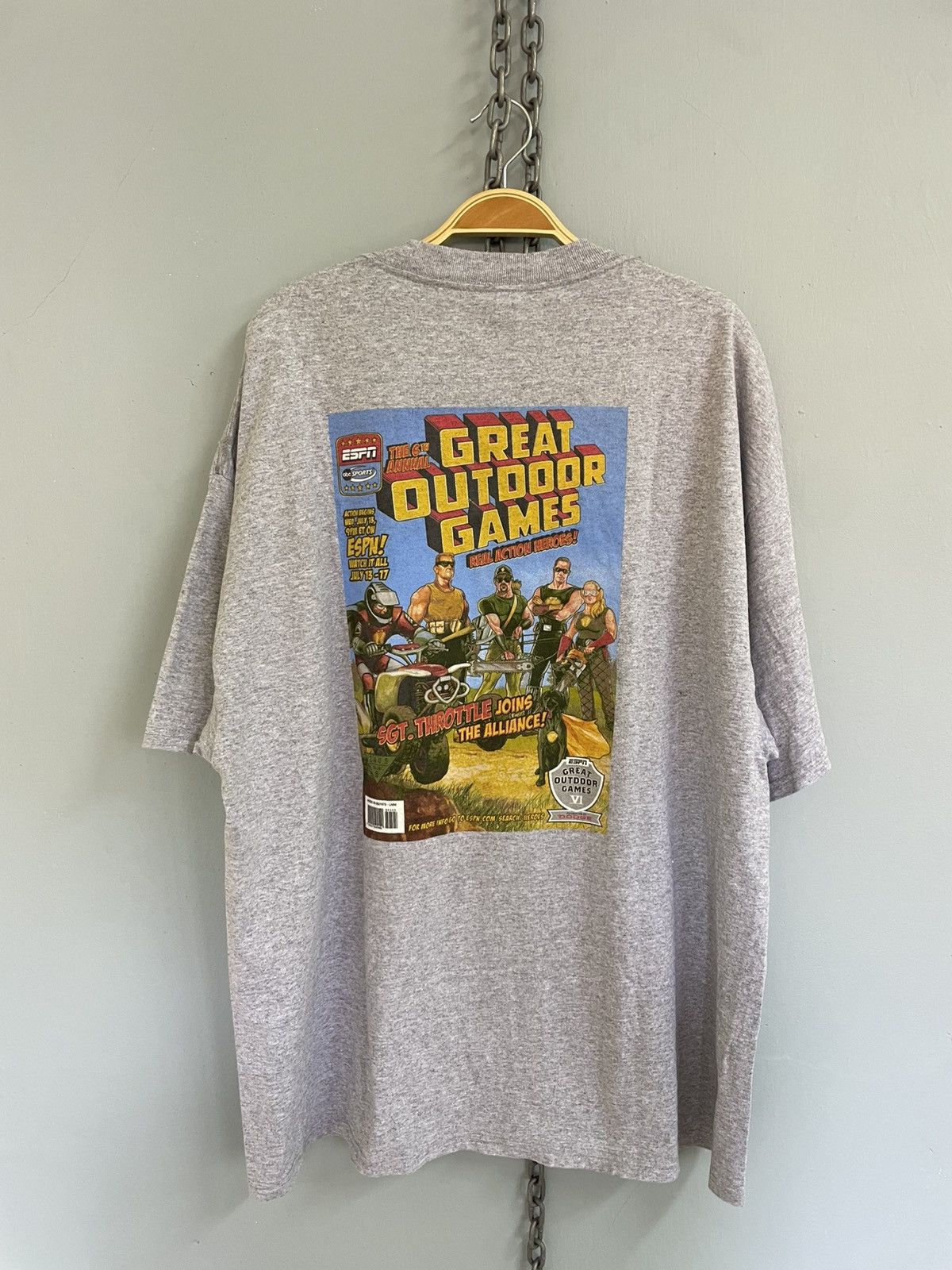 Vintage Y2K Great Outdoor Games The 6th Annual t shirt