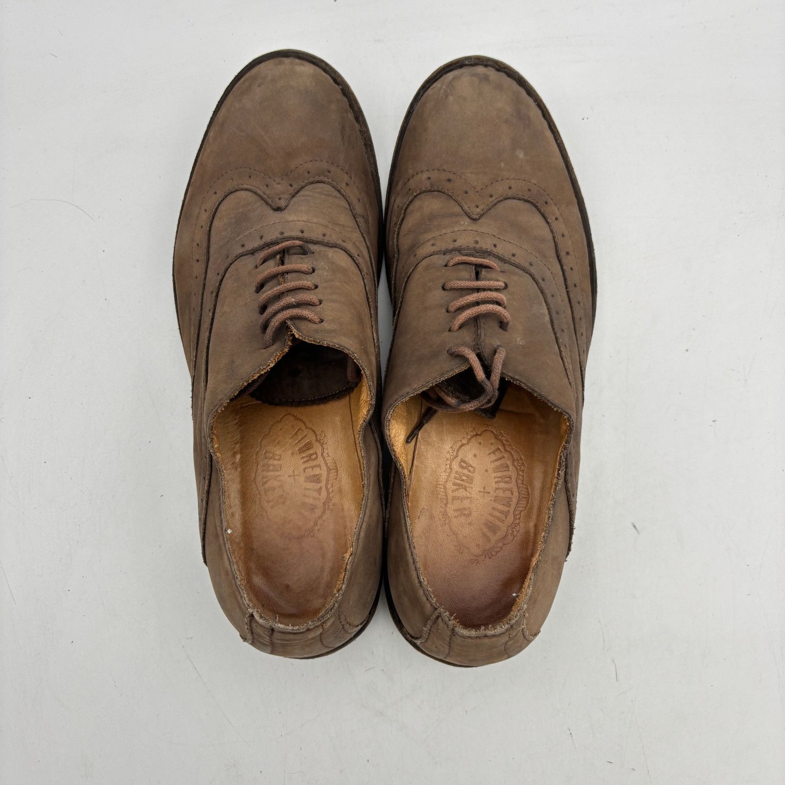 Fiorentini + Baker Fiorentini + Baker Wingtip Oxford Dress Shoes Leather 9 Size US 9 / EU 42 - 6 Thumbnail