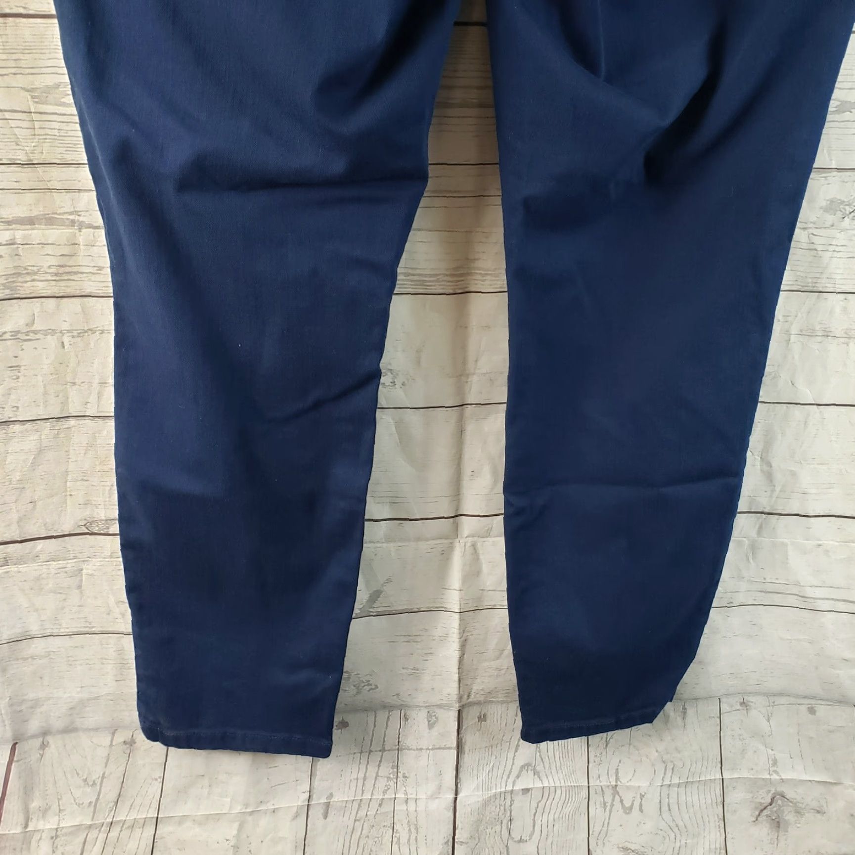 Eileen Fisher Eileen Fisher Womens Jeans Sz 12 Blue Mid Rise Cotton Denim Skinny 28in Inseam Mens? Size 34" / US 12 / IT 48 - 5 Thumbnail