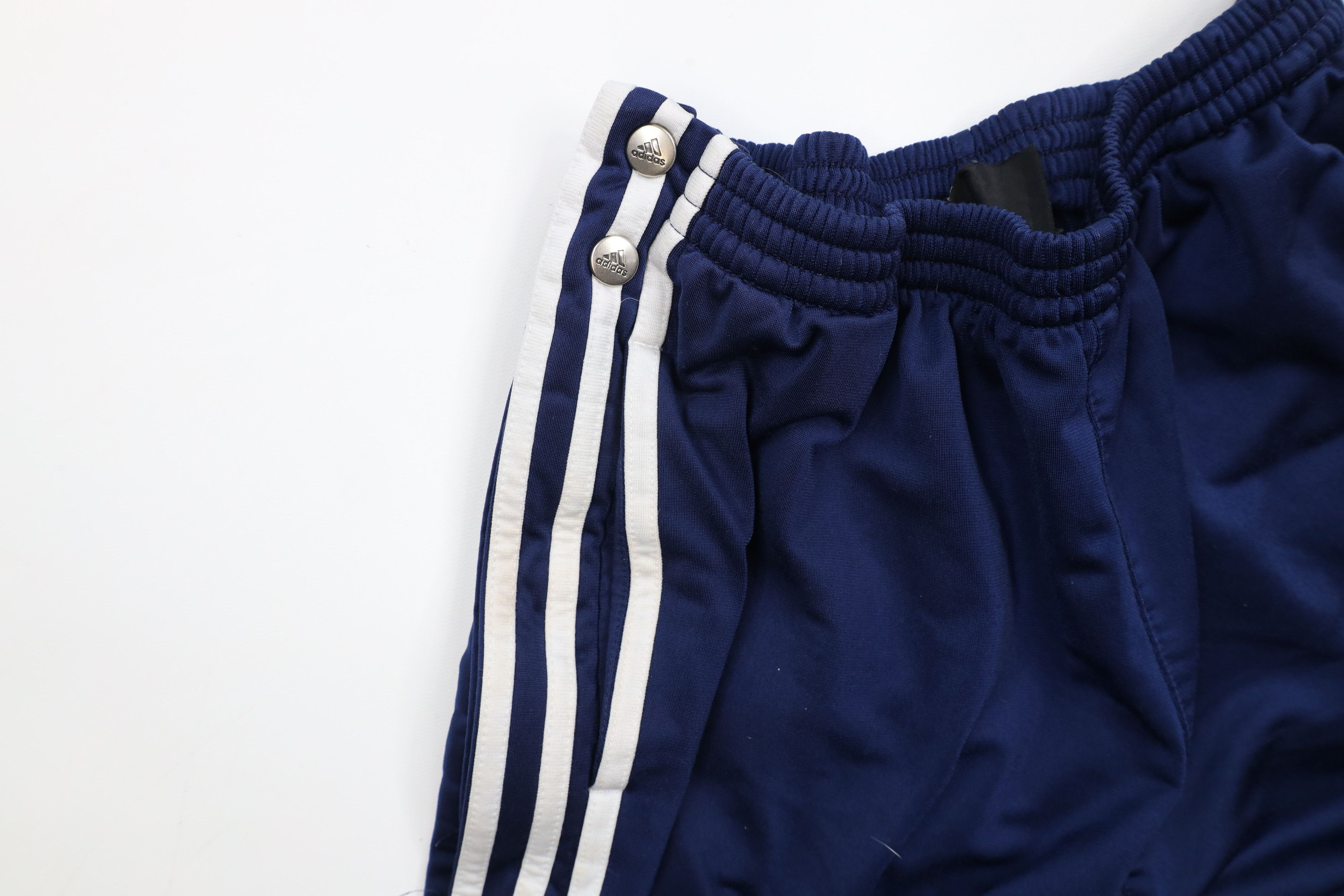 Adidas × Vintage Vintage 90s Adidas Spell Out Striped Tearaway Sweatpants Size US 32 / EU 48 - 8 Thumbnail