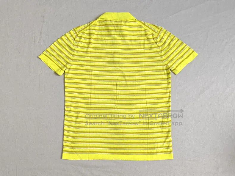 Hermes Hermes Short Sleeve Knit Polo Shirt, 100% Sea Island Cotto Size US M / EU 48-50 / 2 - 6 Thumbnail