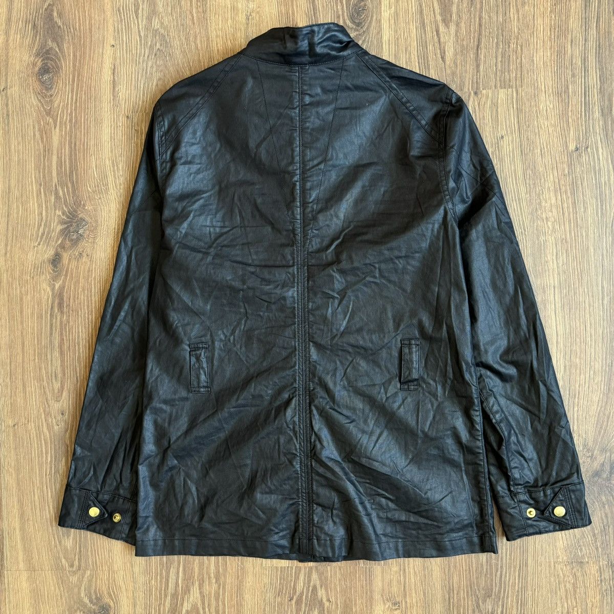 Barbour Barbour International Bearings Jacket Linen Blend Black Wmns Size M / US 6-8 / IT 42-44 - 5 Thumbnail