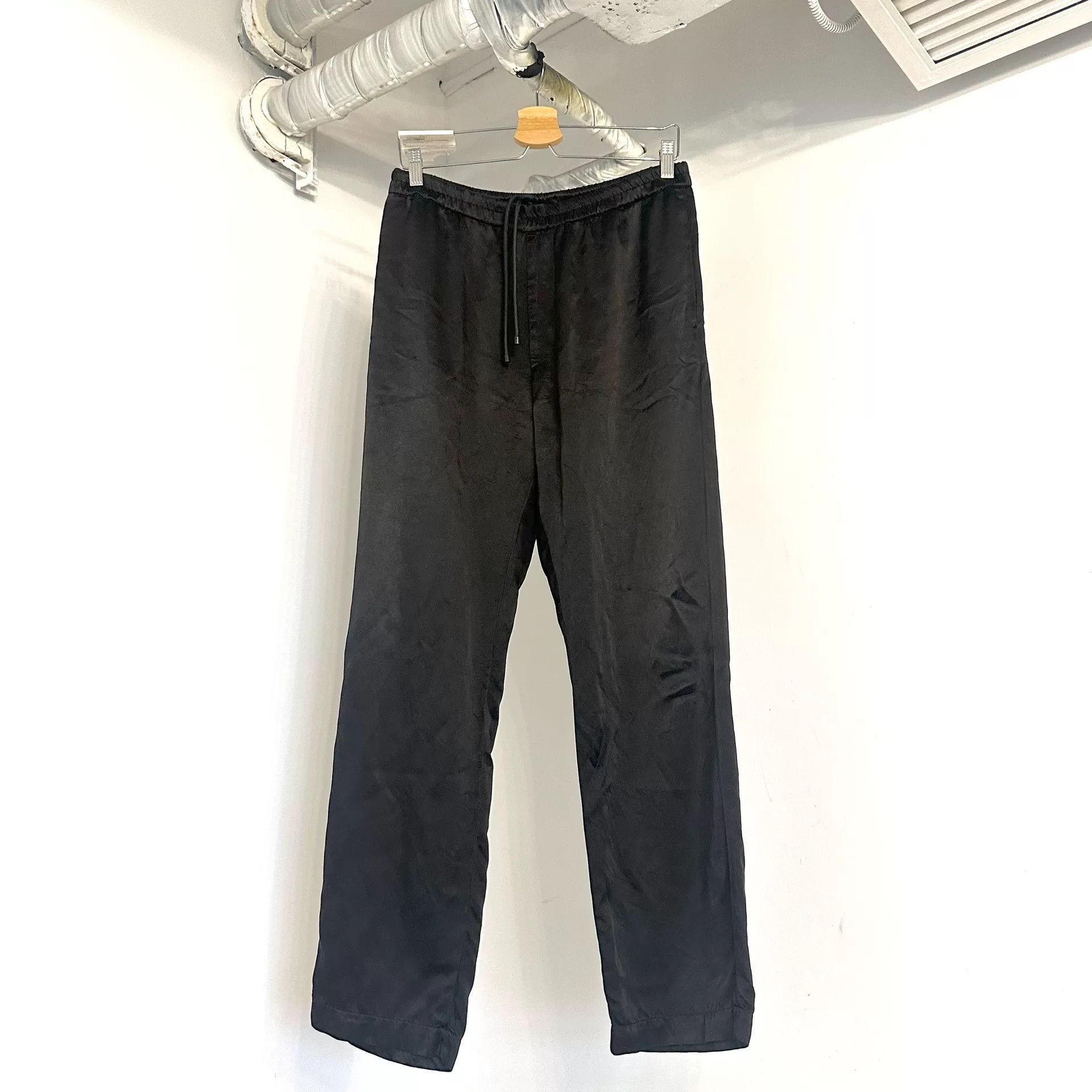 Dries Van Noten Dries van Noten Satin Straight Casual Pants Size US 32 / EU 48 - 1 Thumbnail
