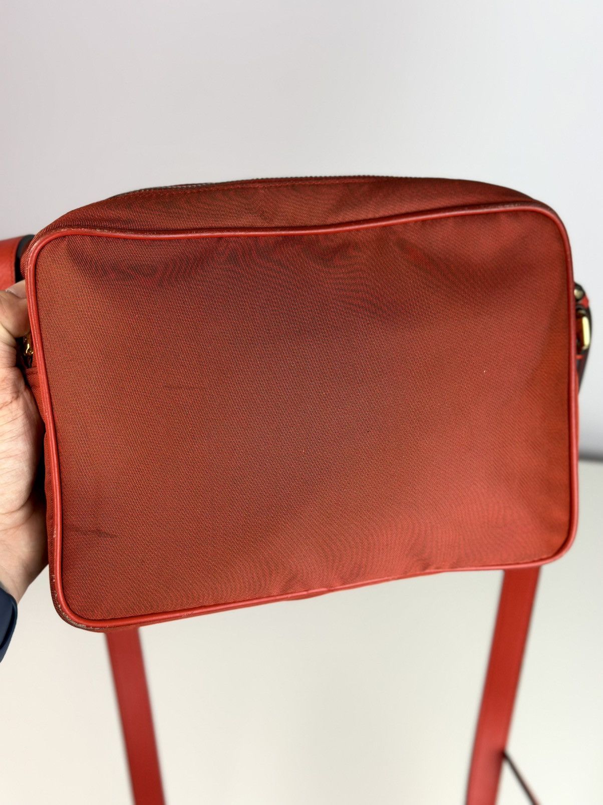 Bally Bally Red Nylon Bag Size ONE SIZE - 13 Thumbnail
