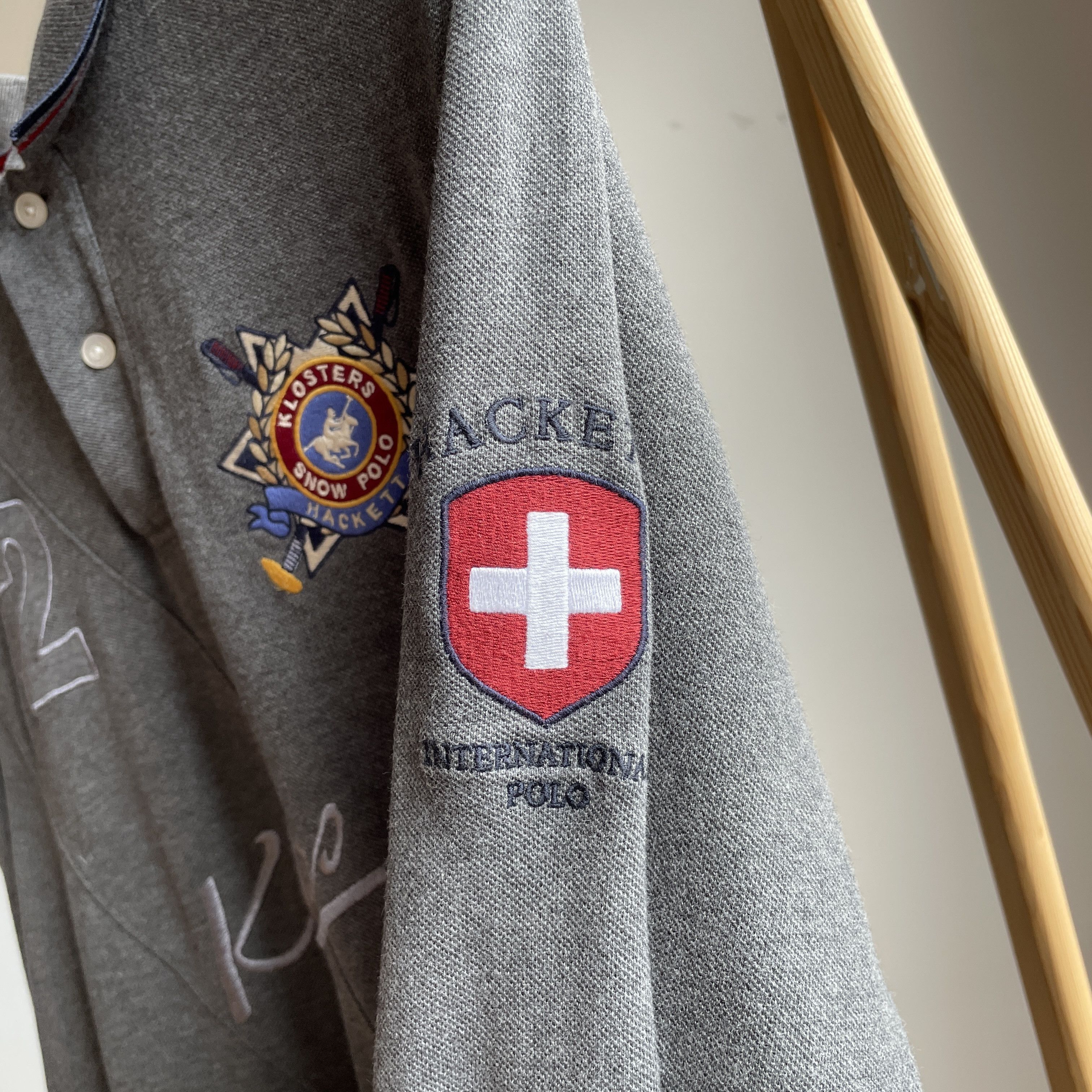 Hackett Hackett Klosters Snow Polo Club Rugby Shirt Size M Size US M / EU 48-50 / 2 - 4 Thumbnail