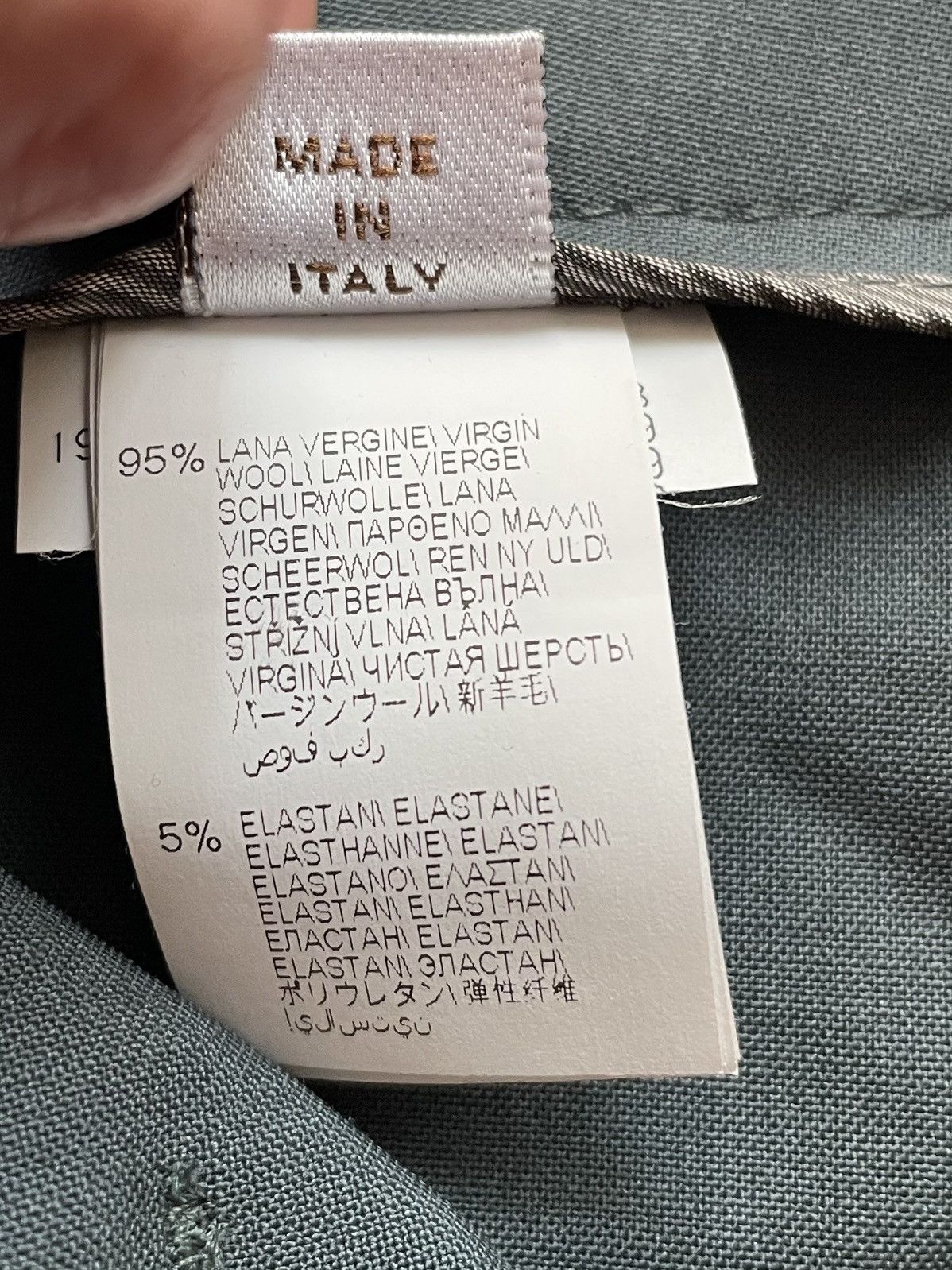 Brunello Cucinelli Deadstock Brunello Cucinelli Wool Pants |Trousers With Belt Size 25" / US 0 / IT 36 - 8 Thumbnail