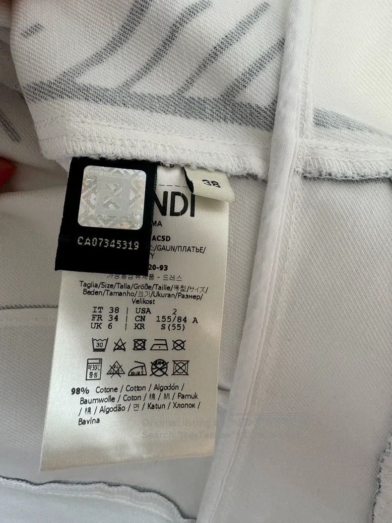 Fendi Fendi Dress California Comic Limited Edition Size XS / US 0-2 / IT 36-38 - 6 Thumbnail