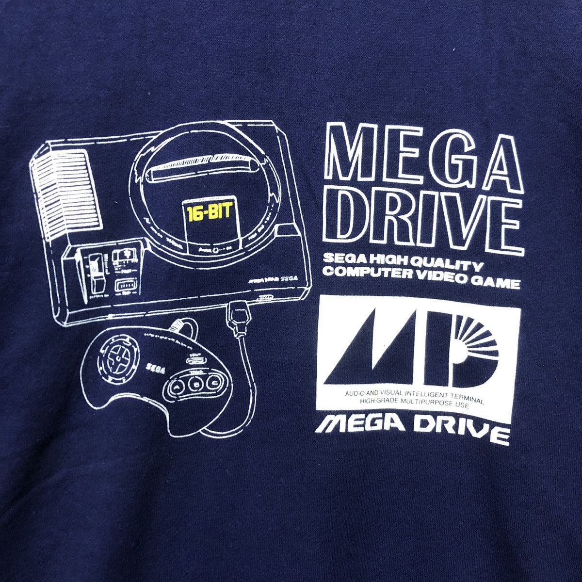 Vintage Vintahe Sega Mega Drive Sweatshirt Size US L / EU 52-54 / 3 - 2 Thumbnail