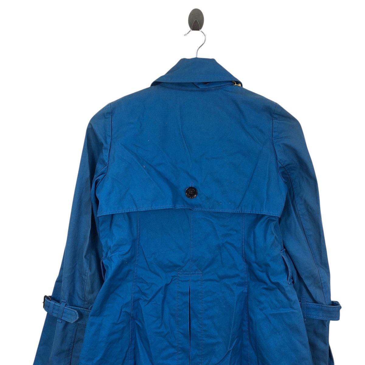 Burberry × Vintage Vintage Luxury BURBERRY LONDON BLUE Double Breasted Coat Size S / US 4 / IT 40 - 7 Thumbnail