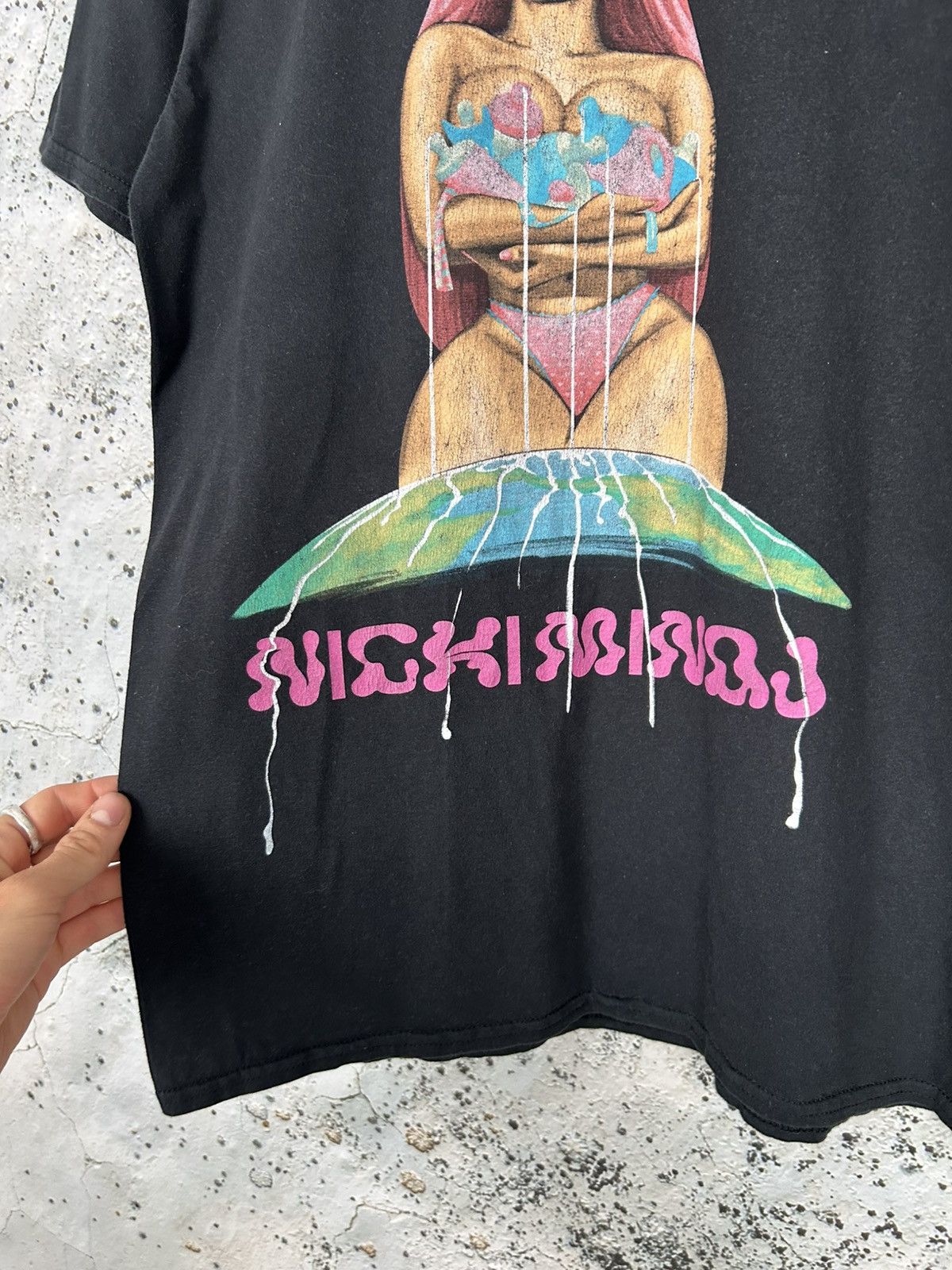 Band Tees Nicki Minaj 2019 World Tour Graphic Tee Streetwear Rap Skate Size US M / EU 48-50 / 2 - 5 Thumbnail