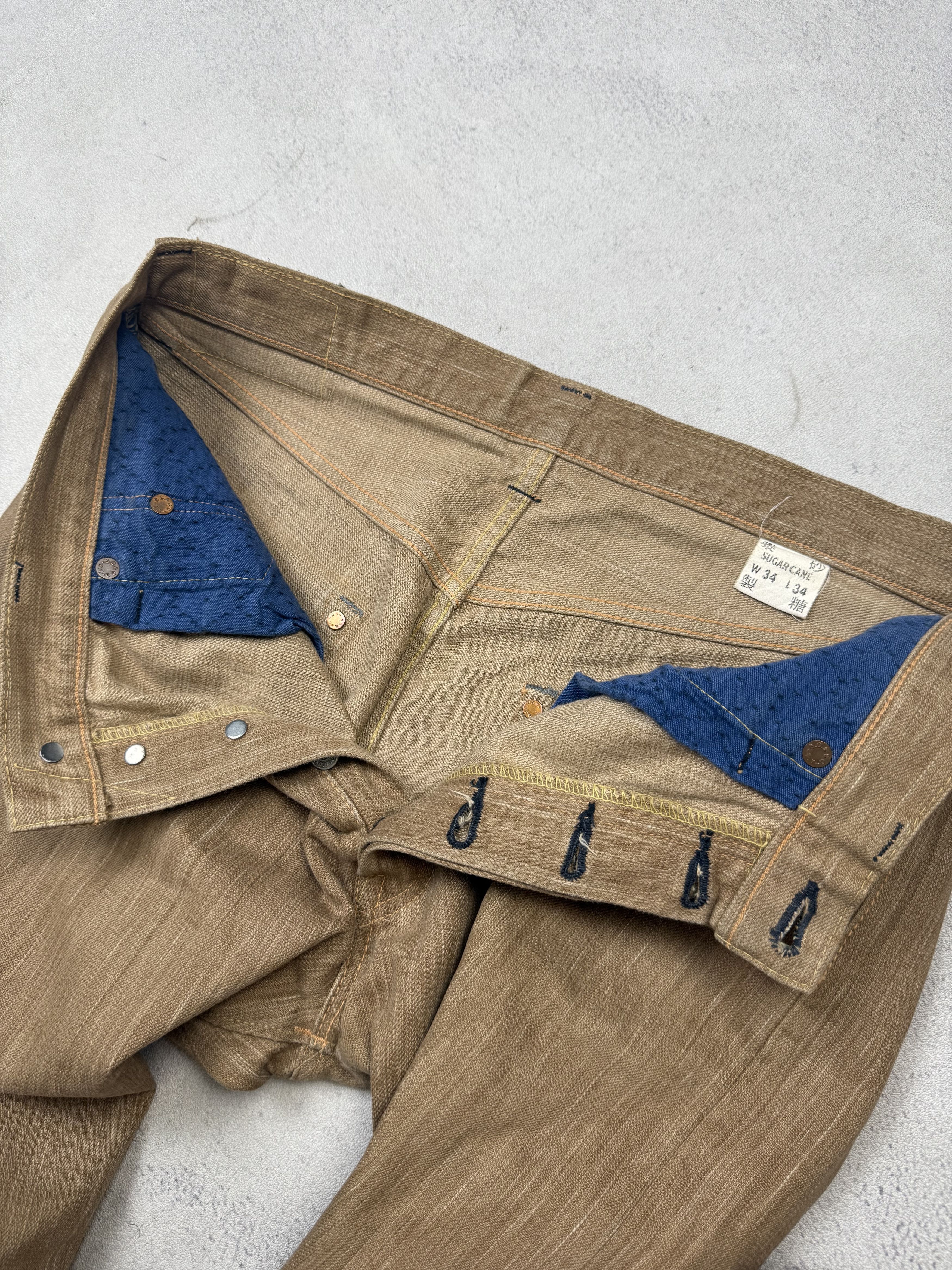 Sugar Cane Sugar Cane Toyo Enterprises Selvedge Pants Size US 34 / EU 50 - 12 Thumbnail
