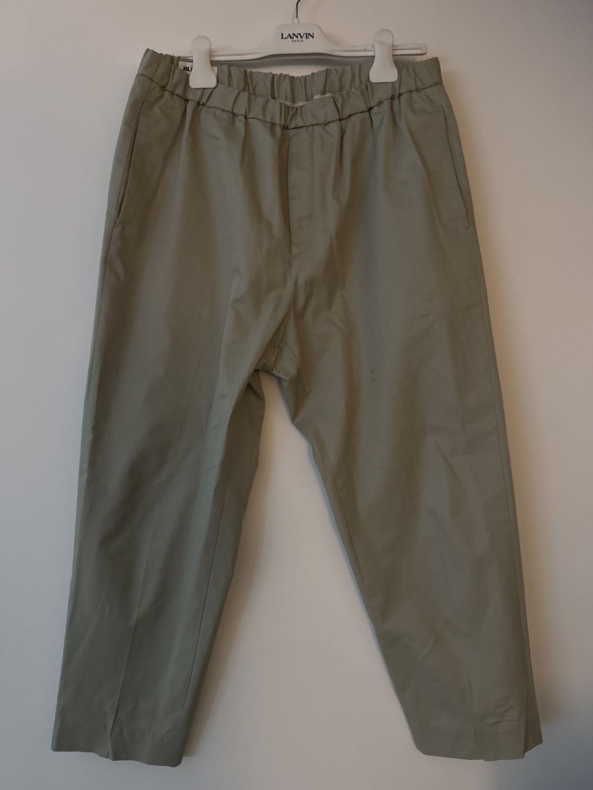 image of Jil Sander Like A New, Casual Pants in Khaki, Men's (Size 36)