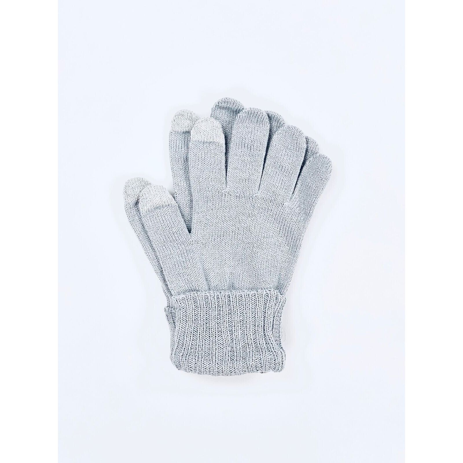 Other Style & Co Women's Solid Shine Tech-Tip Gloves, Gray Size ONE SIZE - 1 Thumbnail