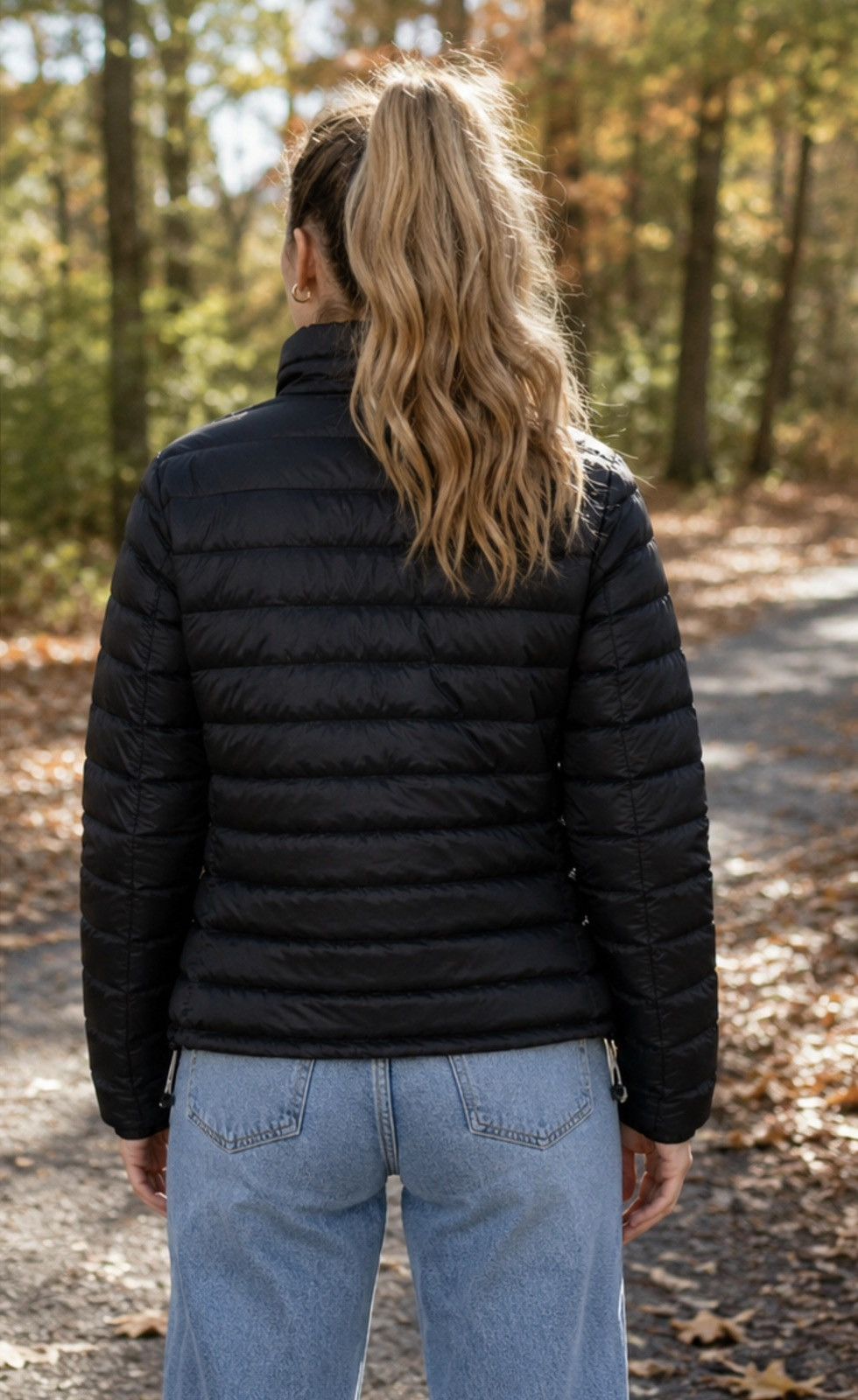 Aeropostale Aeropostale Remixed Down Black Puffer Jacket Women XS Size XS / US 0-2 / IT 36-38 - 2 Thumbnail