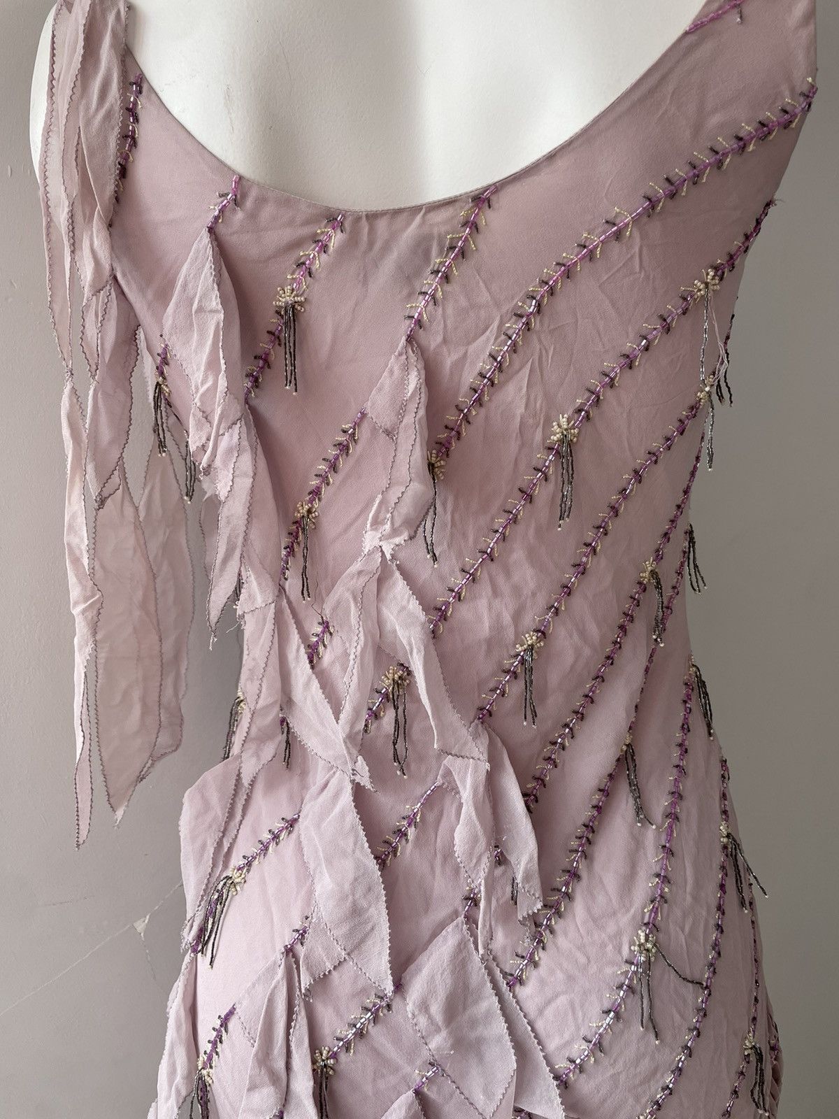 Vintage Italian silk dress Size S / US 4 / IT 40 - 22 Thumbnail