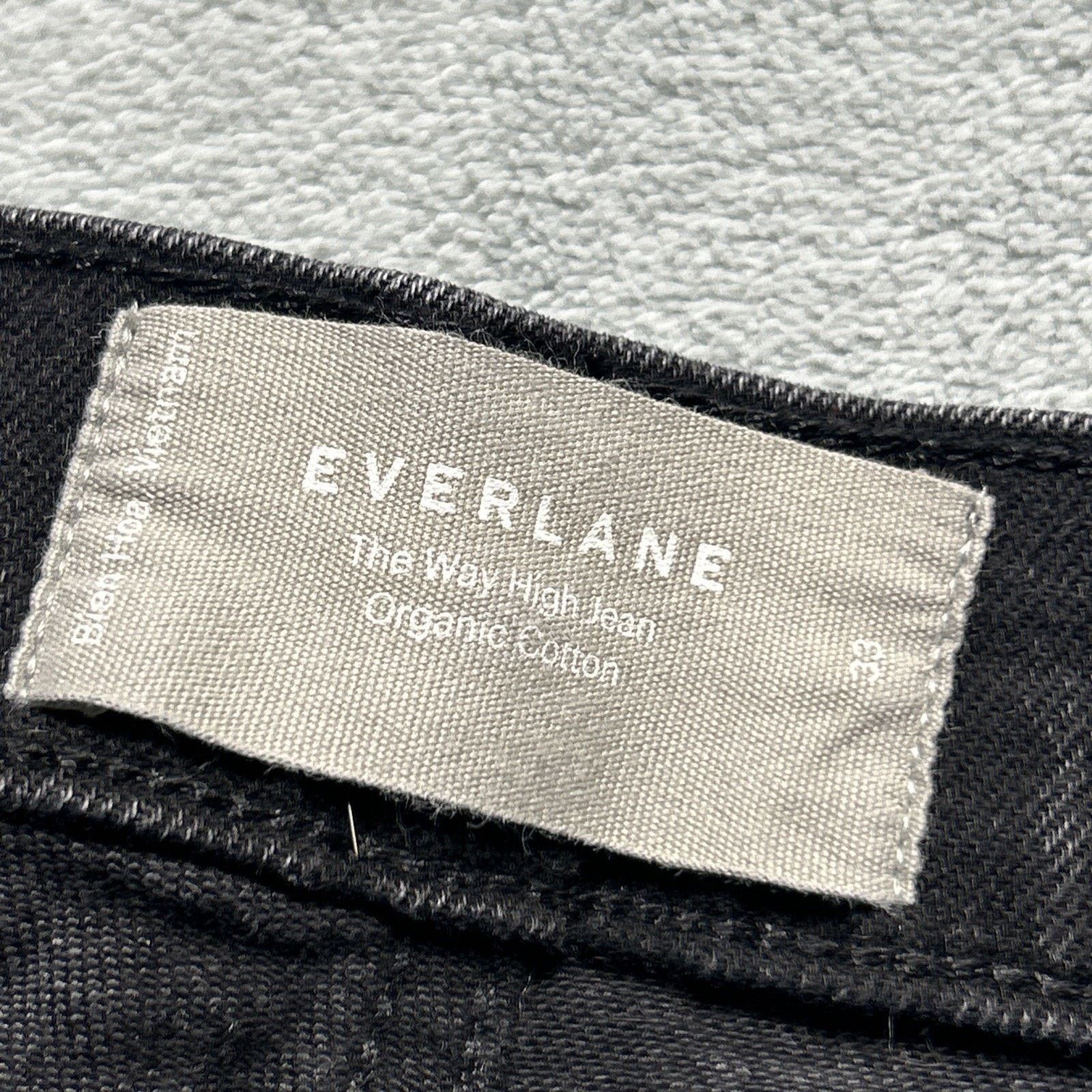 Everlane Beyond Baggy Jeans Women 33 36x24 Raw Hems Hamilton Baggie Size 36" / US 14 / IT 50 - 3 Thumbnail