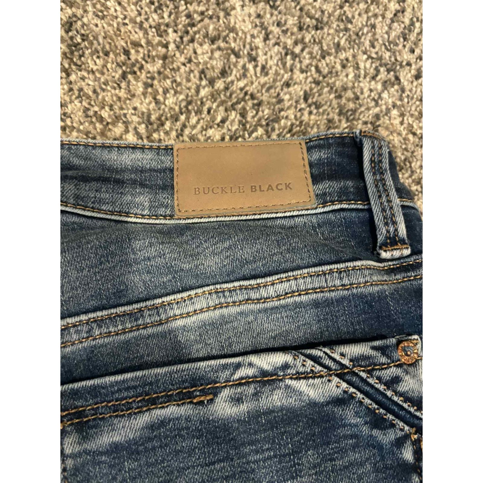 Buckle Black Buckle Black Denim Straight Leg Jeans Blue Men's 29 x 34 Size 30" / US 8 / IT 44 - 4 Thumbnail