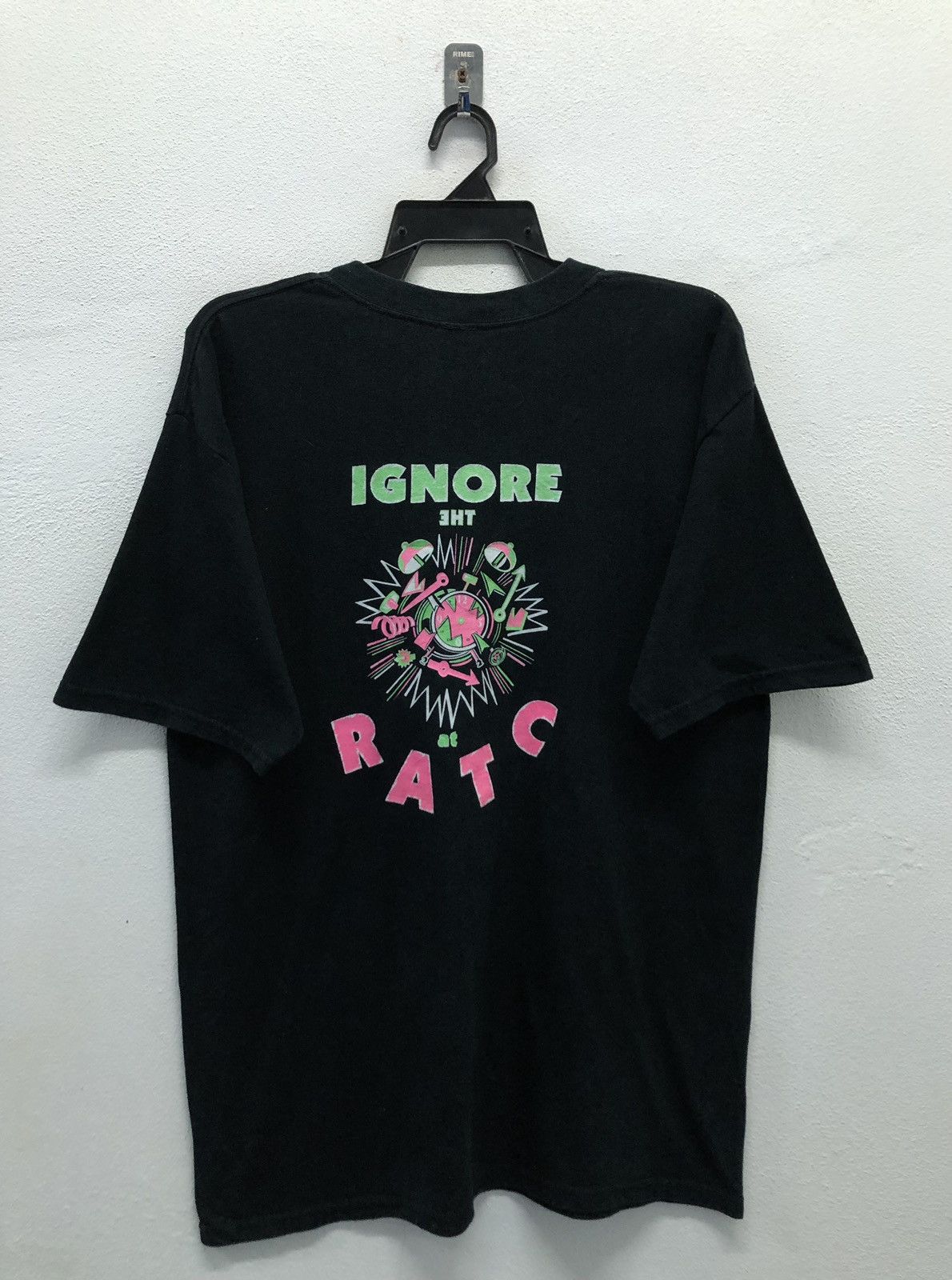 Vintage Vintage Cling To The Rock Ignore The At RATC T-Shirt Size US L / EU 52-54 / 3 - 2 Thumbnail