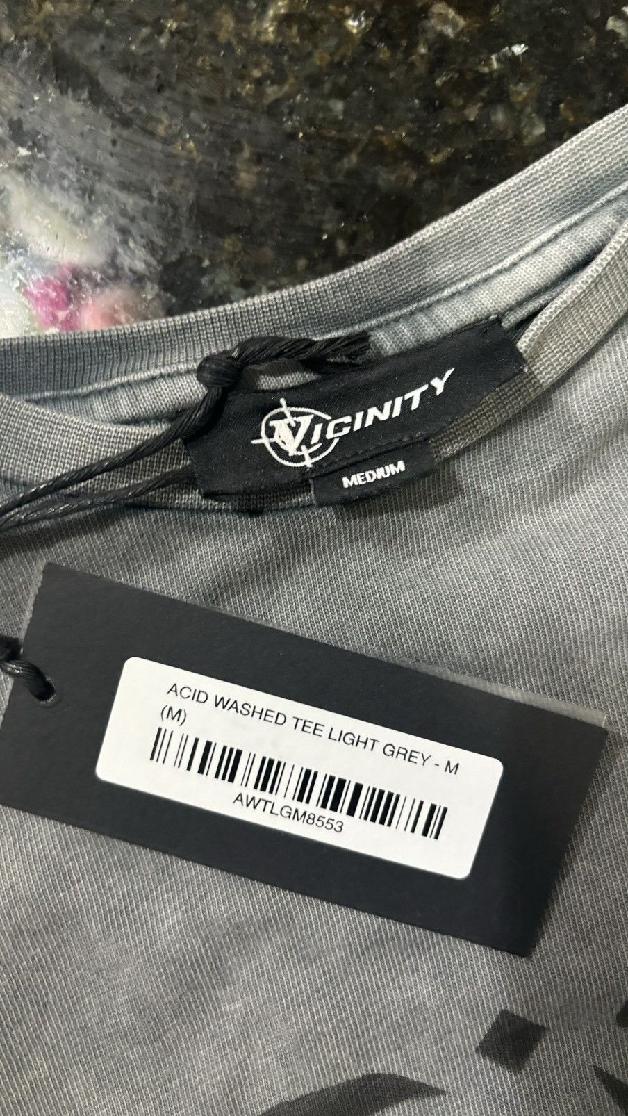 Other Vicinity oversized grey graphic t shirt Size US M / EU 48-50 / 2 - 5 Thumbnail