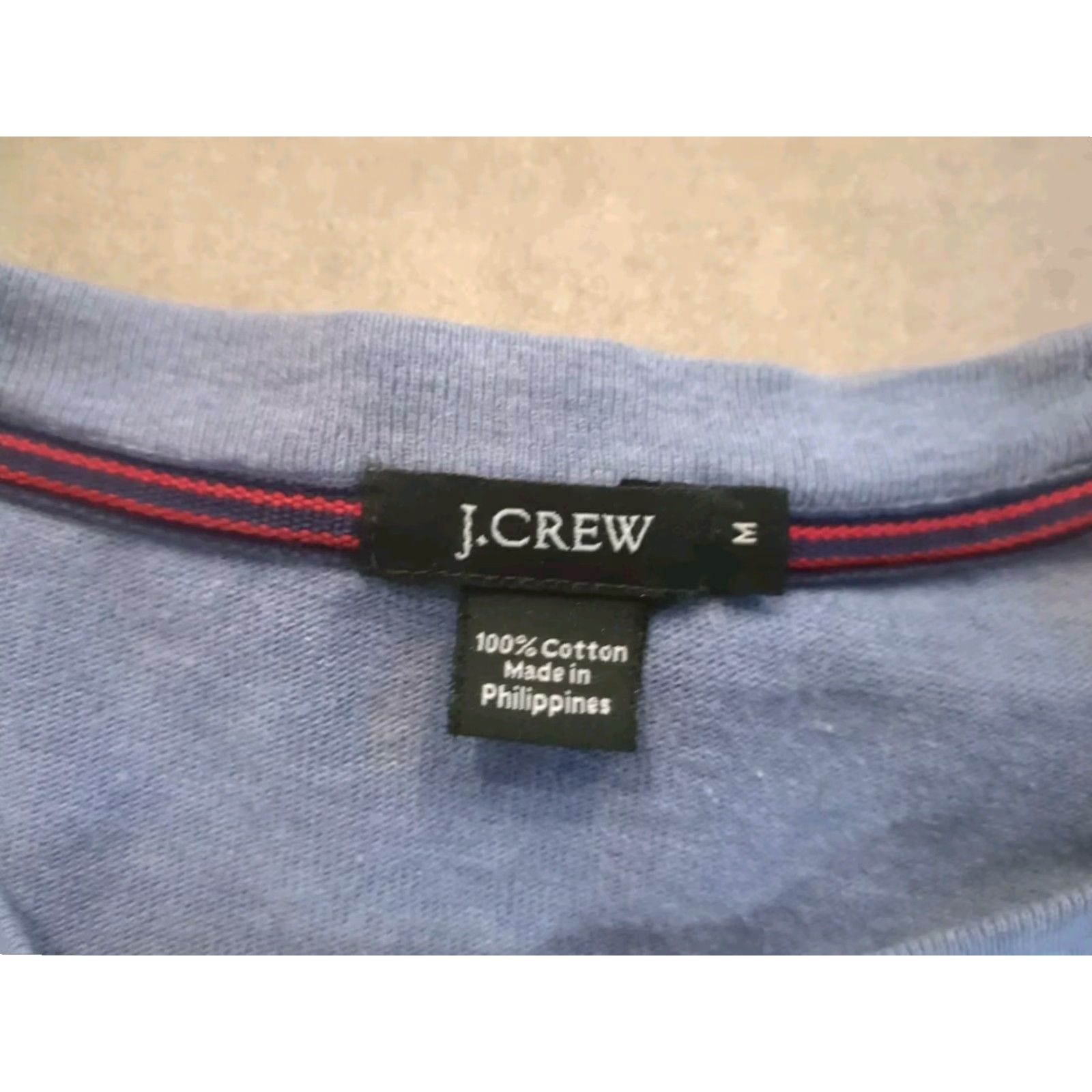 J.Crew VINTAGE J. Crew Men’s Size M Blue Long Sleeve Pullover Sweatshirt Medium - Cotton Size US M / EU 48-50 / 2 - 2 Thumbnail