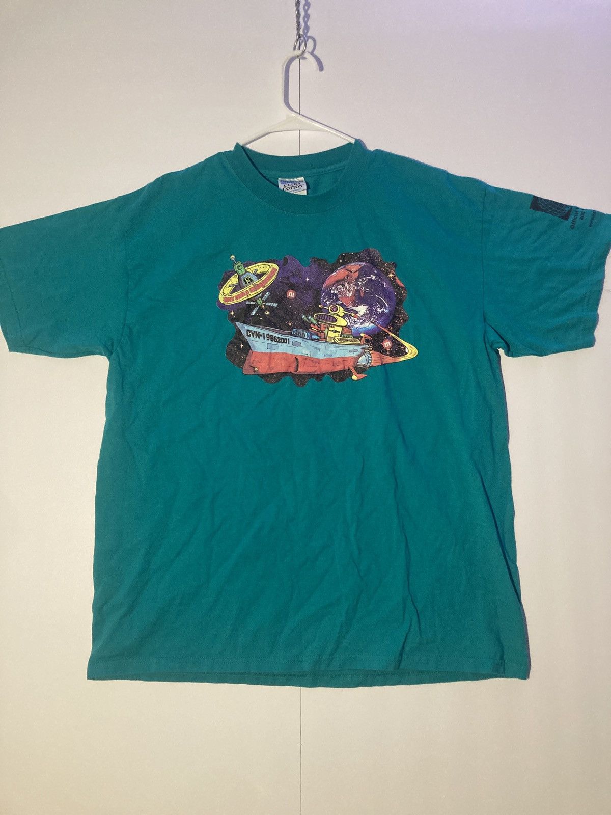 Vintage Vintage m&m’s Galaxy Tee Size US XL / EU 56 / 4 - 1 Thumbnail