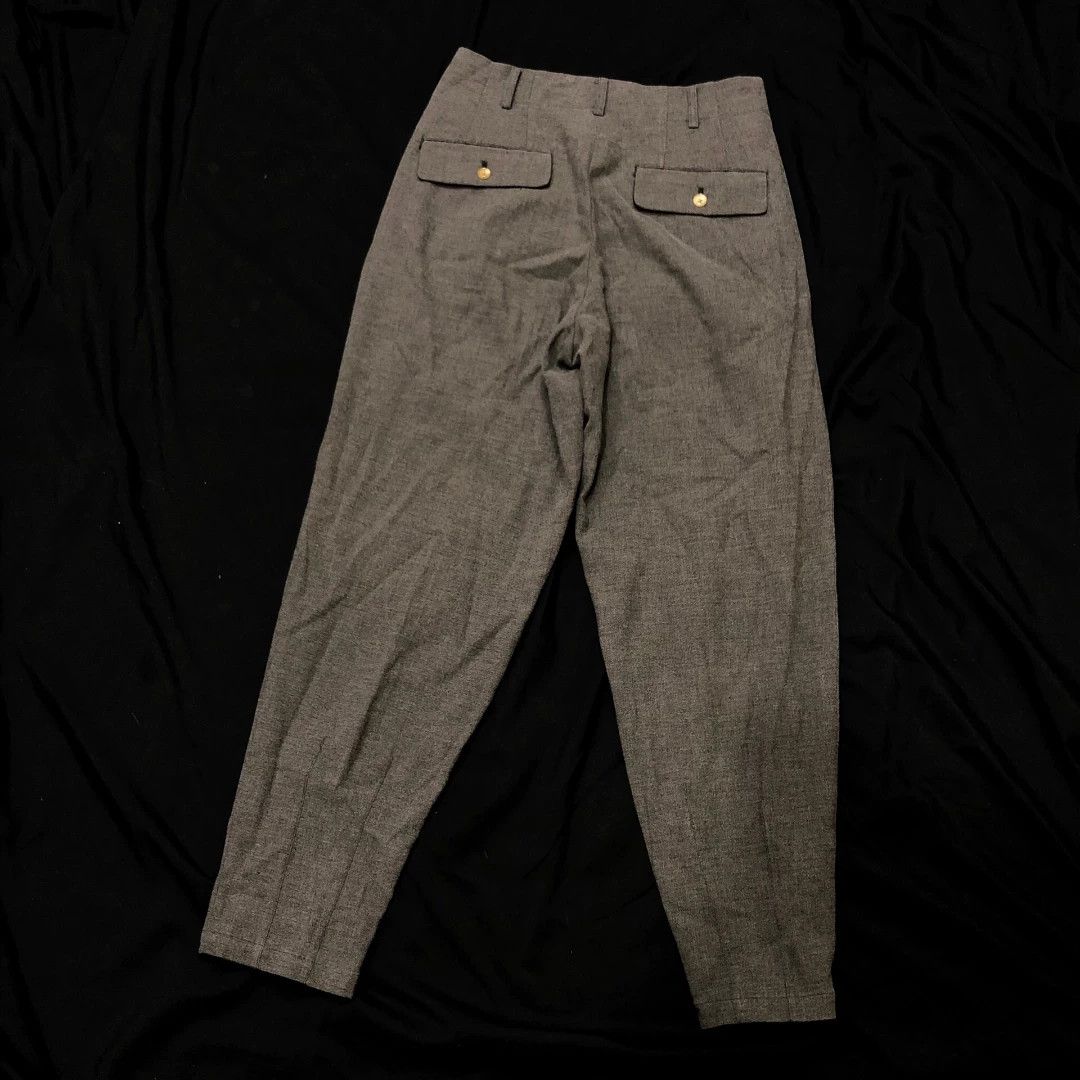 Yohji Yamamoto Yohji Yamamoto 92aw Wenders DB Wool-Cotton Suit Horn Size US XXL / EU 58 / 5 - 8 Thumbnail