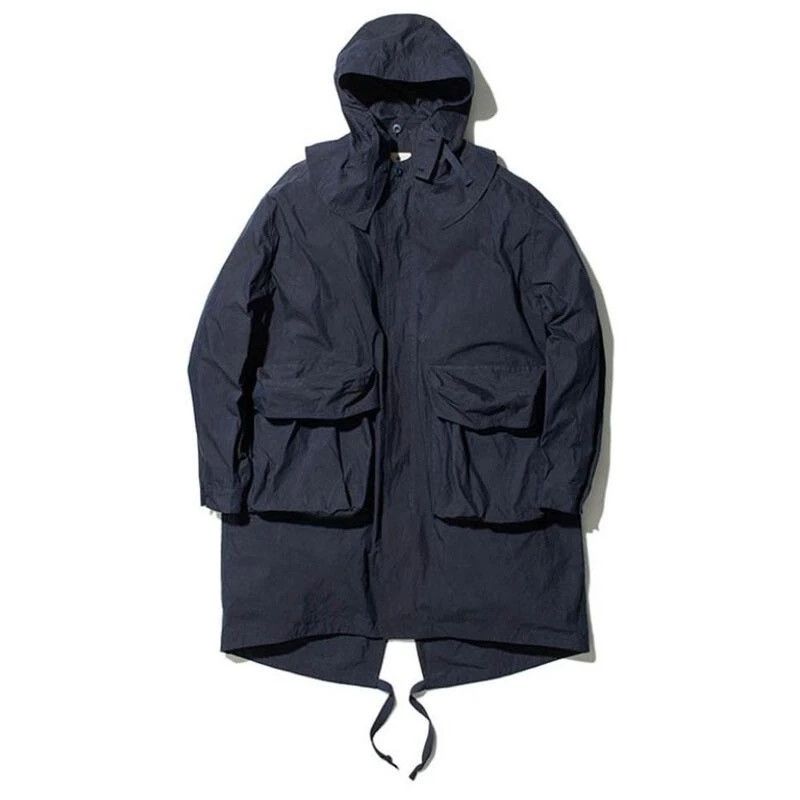 image of Snow Peak Indigo C/n Jacket in Navy, Men's (Size Medium)