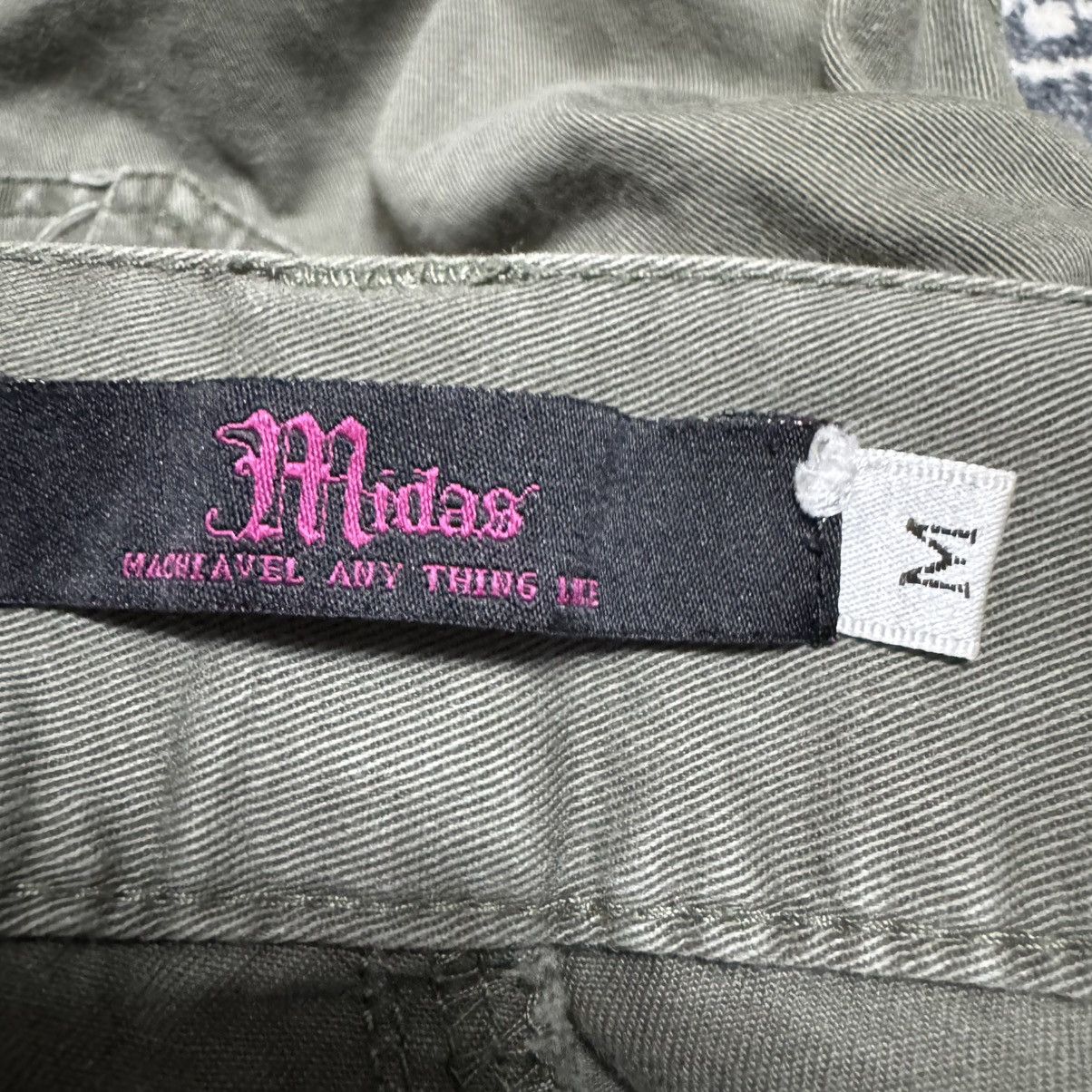 Japanese Brand Midas Machiavel Military Zipper Cargo Pants Low Rise Size US 29 - 19 Thumbnail